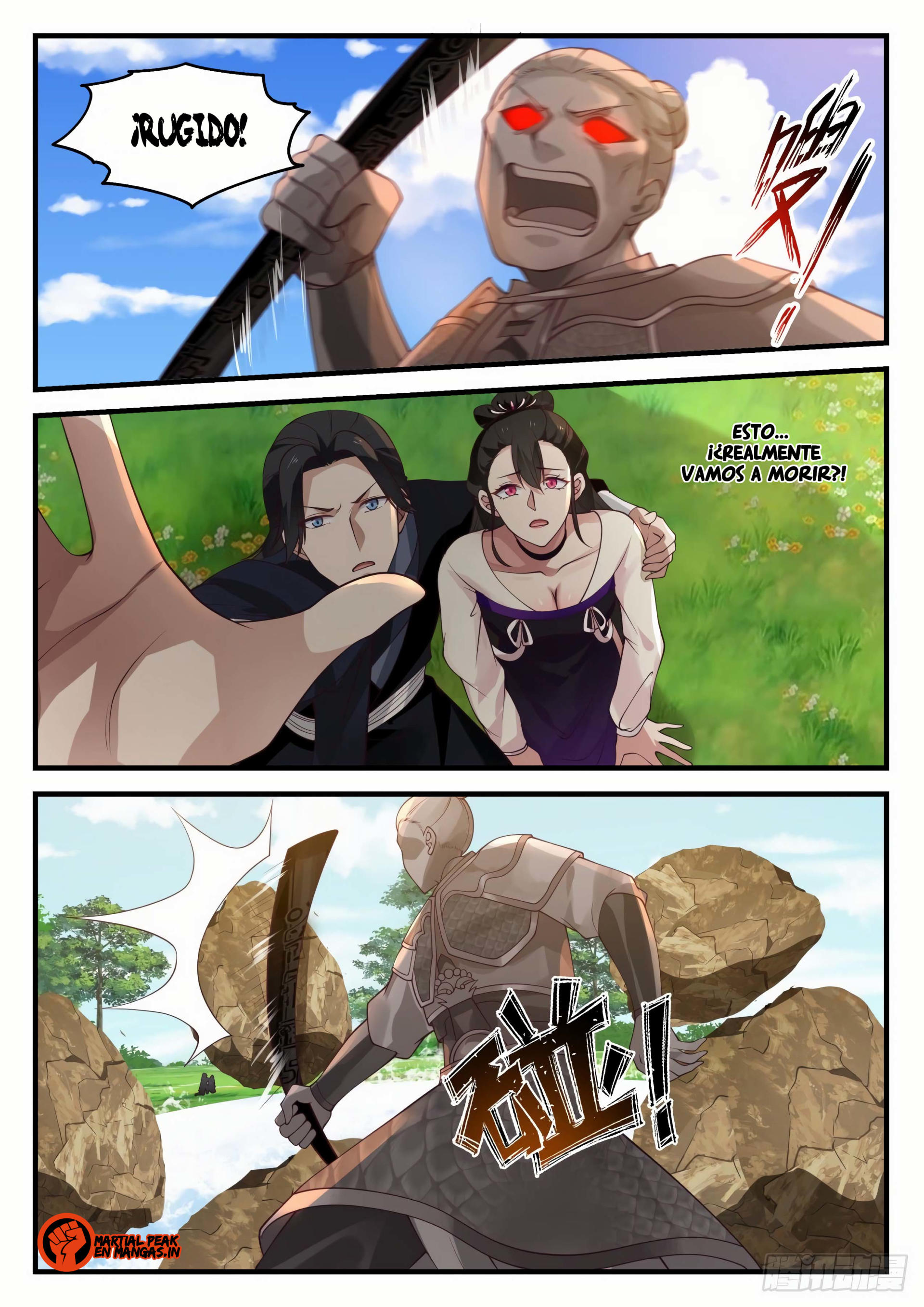 Martial Peak Capitulo 1256 página 9