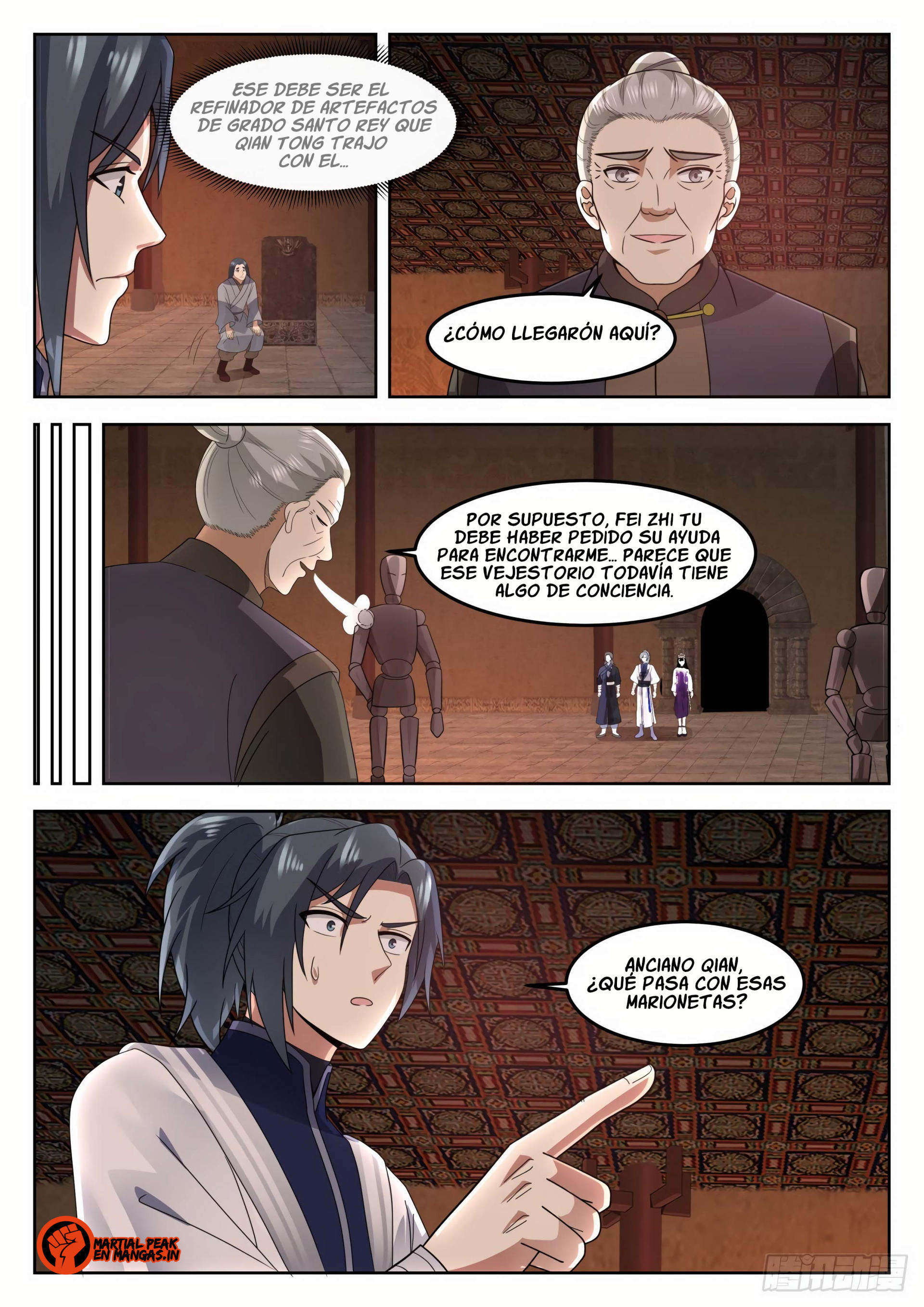 Martial Peak Capitulo 1257 página 8