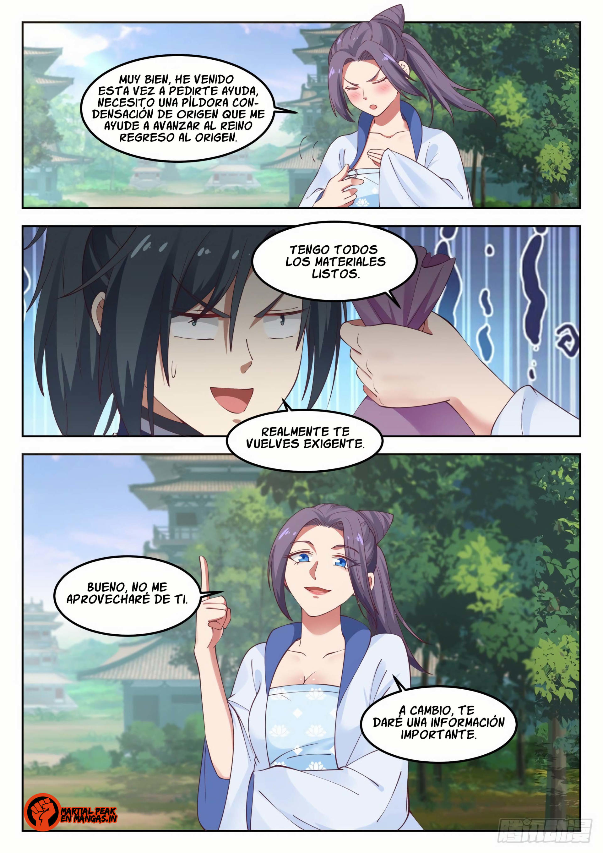 Martial Peak Capitulo 1266 página 13
