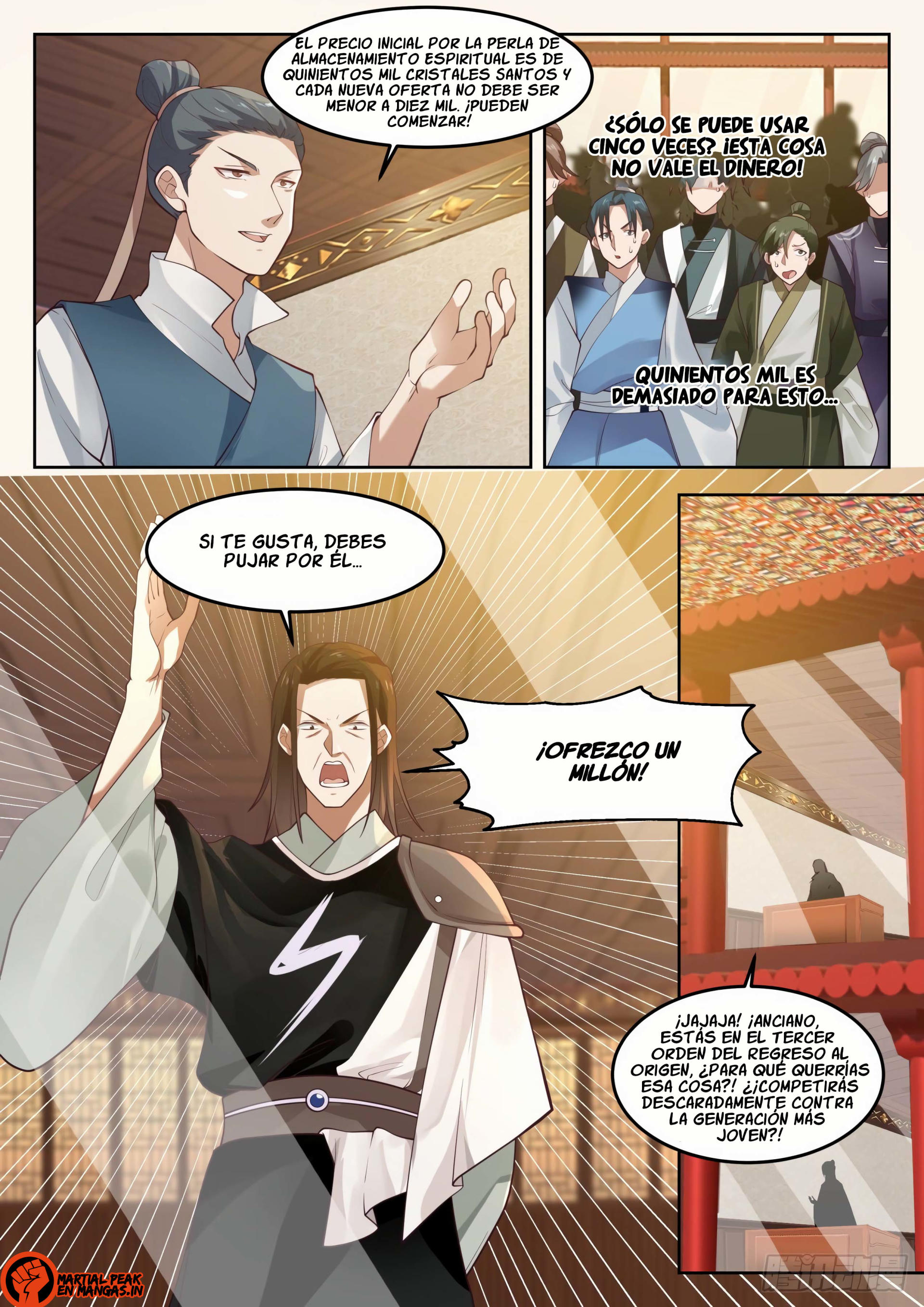 Martial Peak Capitulo 1269 página 4
