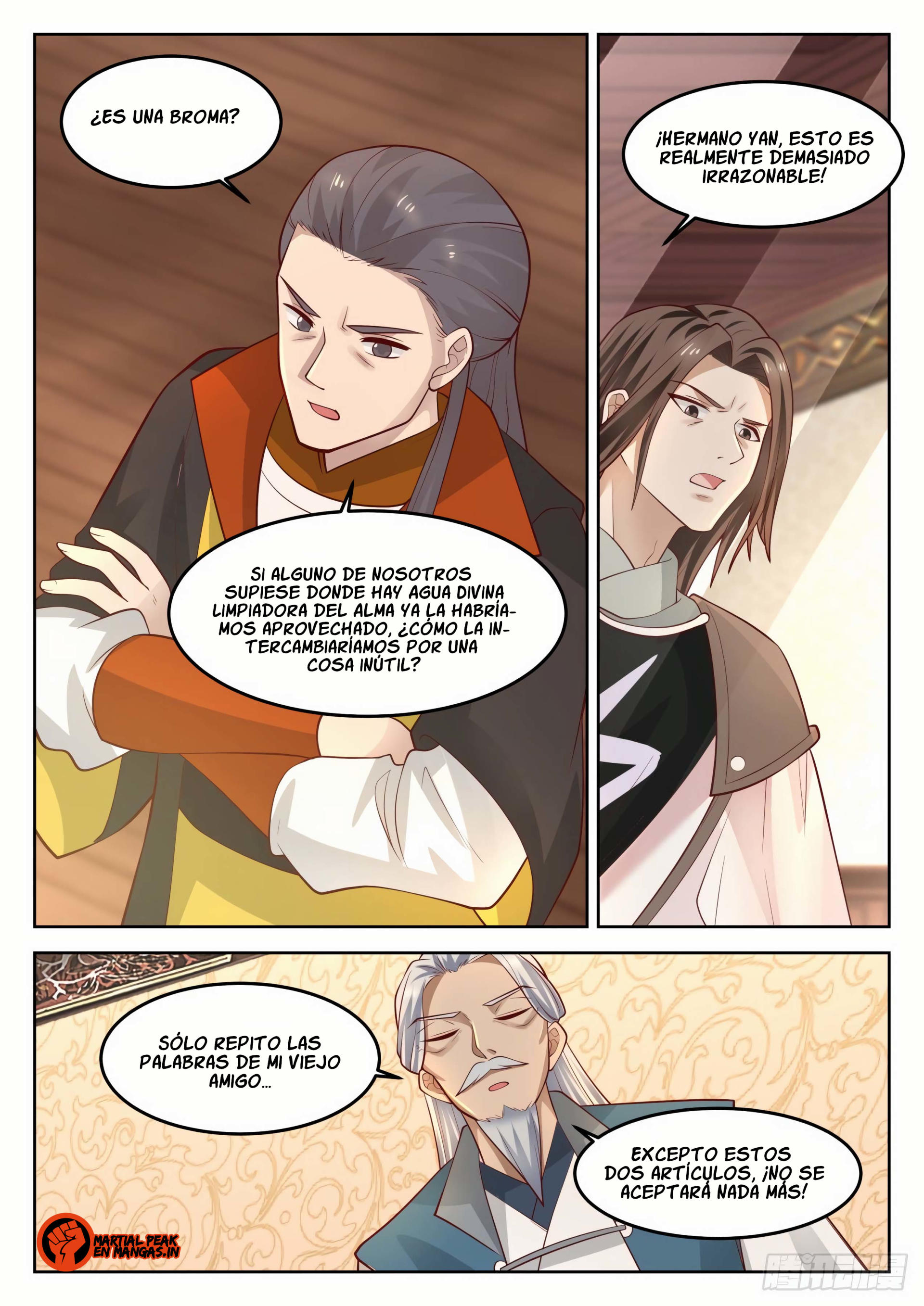 Martial Peak Capitulo 1271 página 10