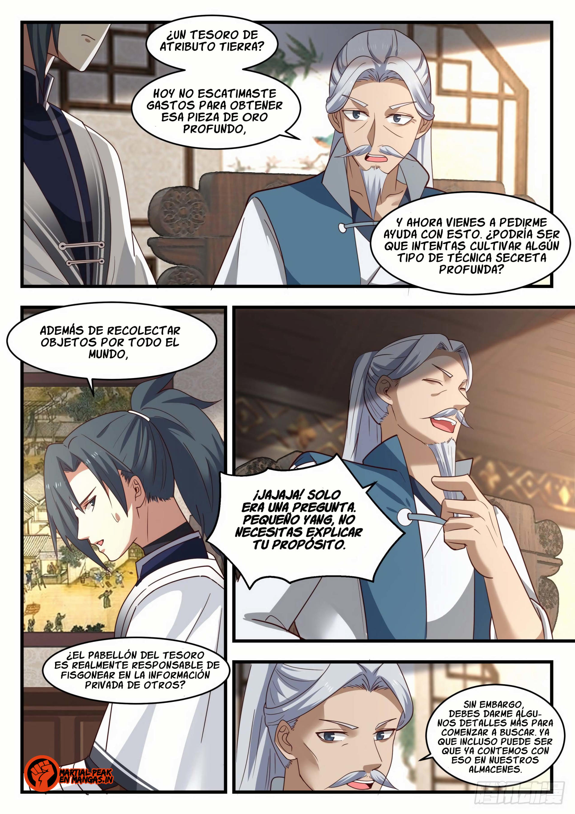 Martial Peak Capitulo 1272 página 3