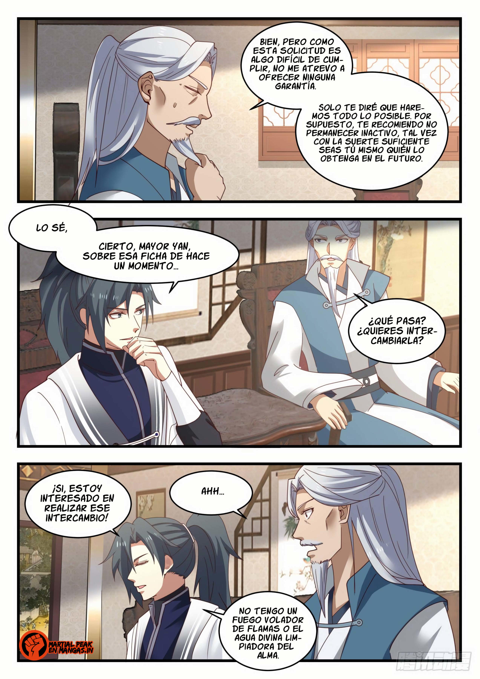 Martial Peak Capitulo 1272 página 5