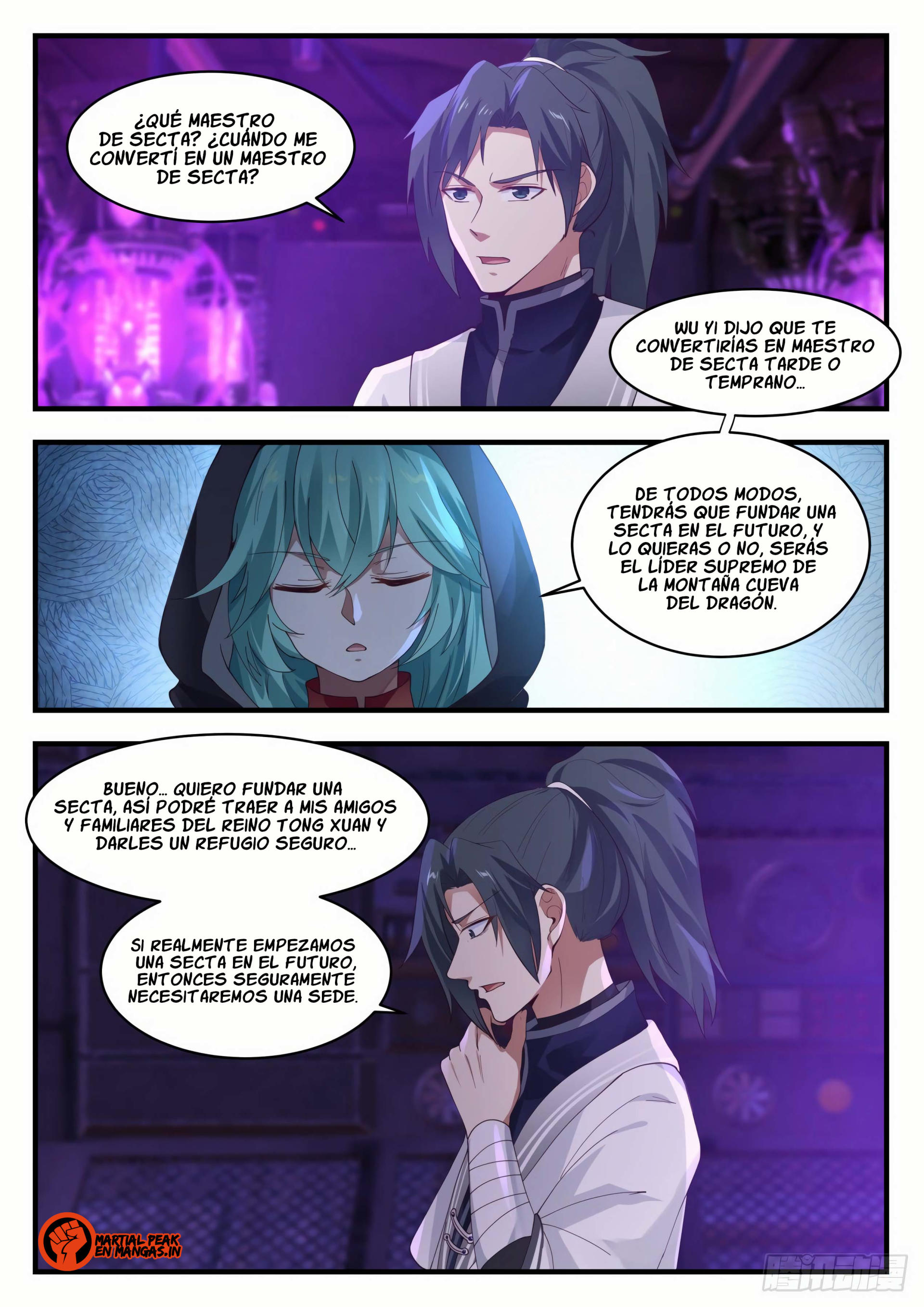Martial Peak Capitulo 1277 página 10