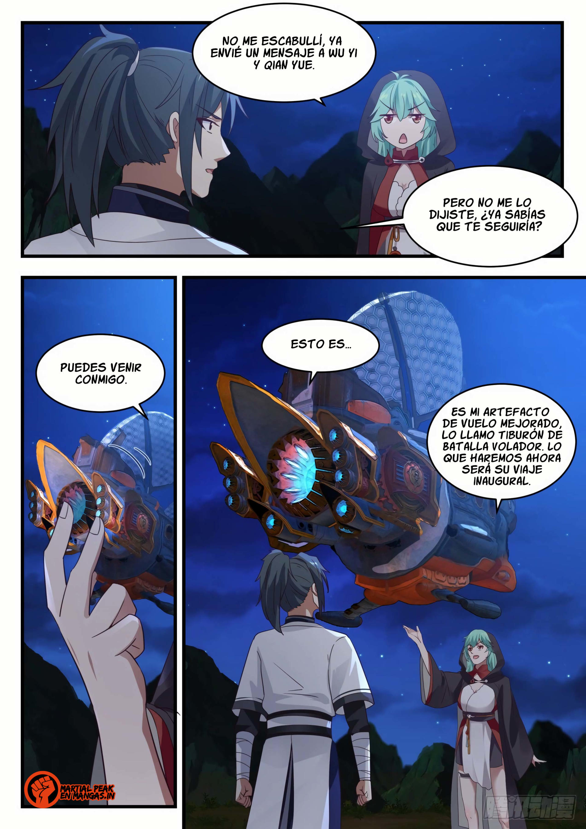 Martial Peak Capitulo 1277 página 3