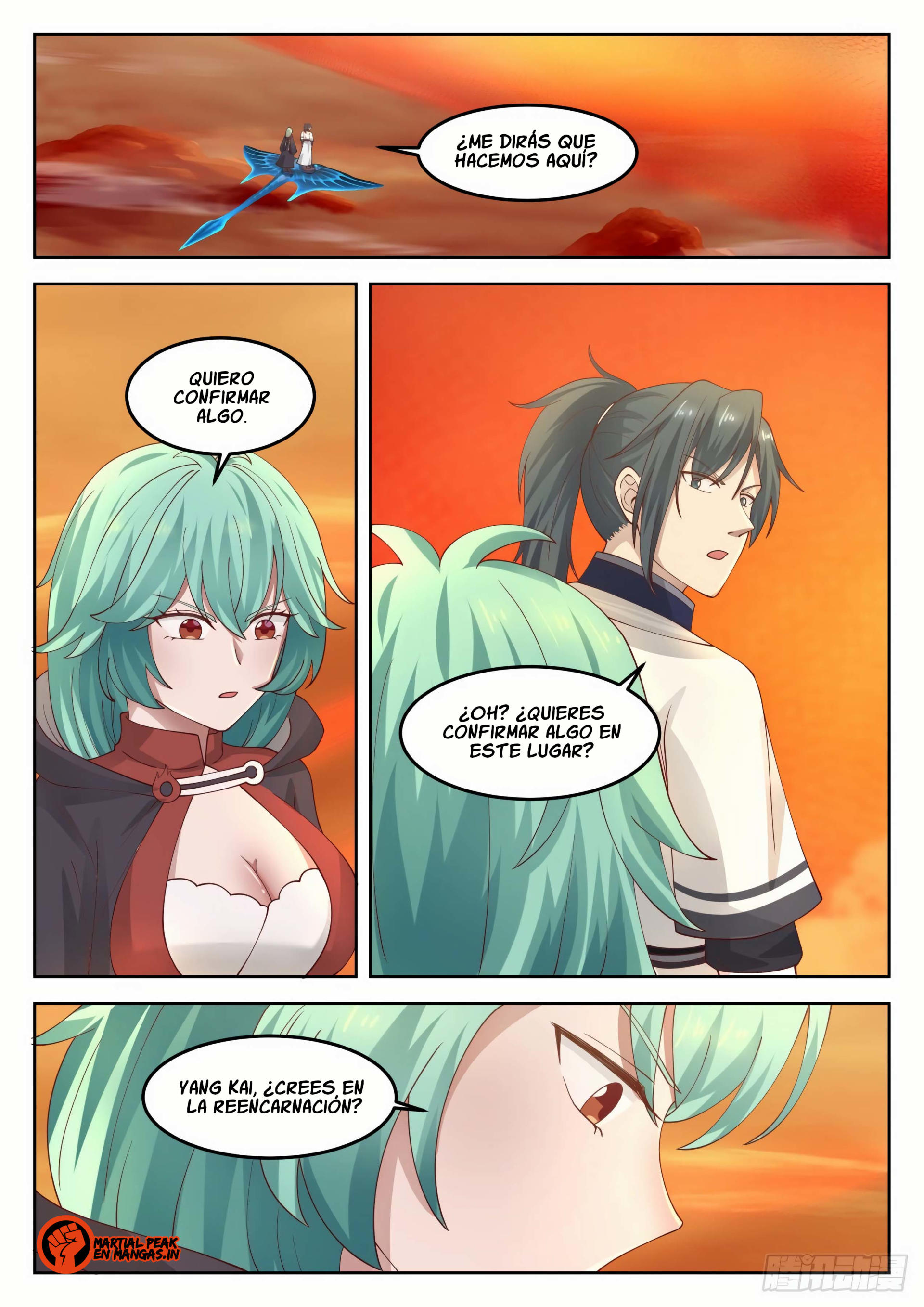 Martial Peak Capitulo 1279 página 2
