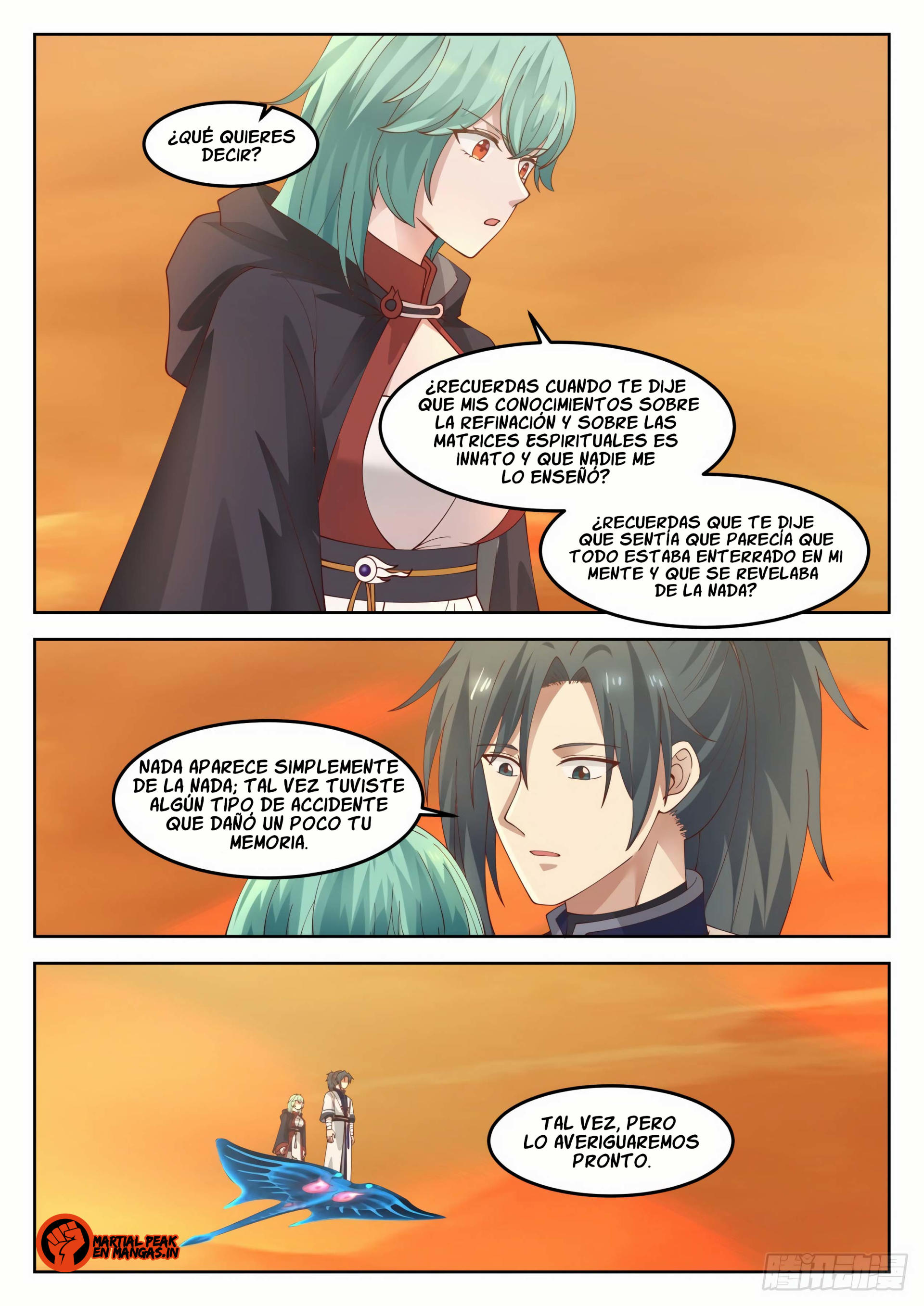Martial Peak Capitulo 1279 página 3