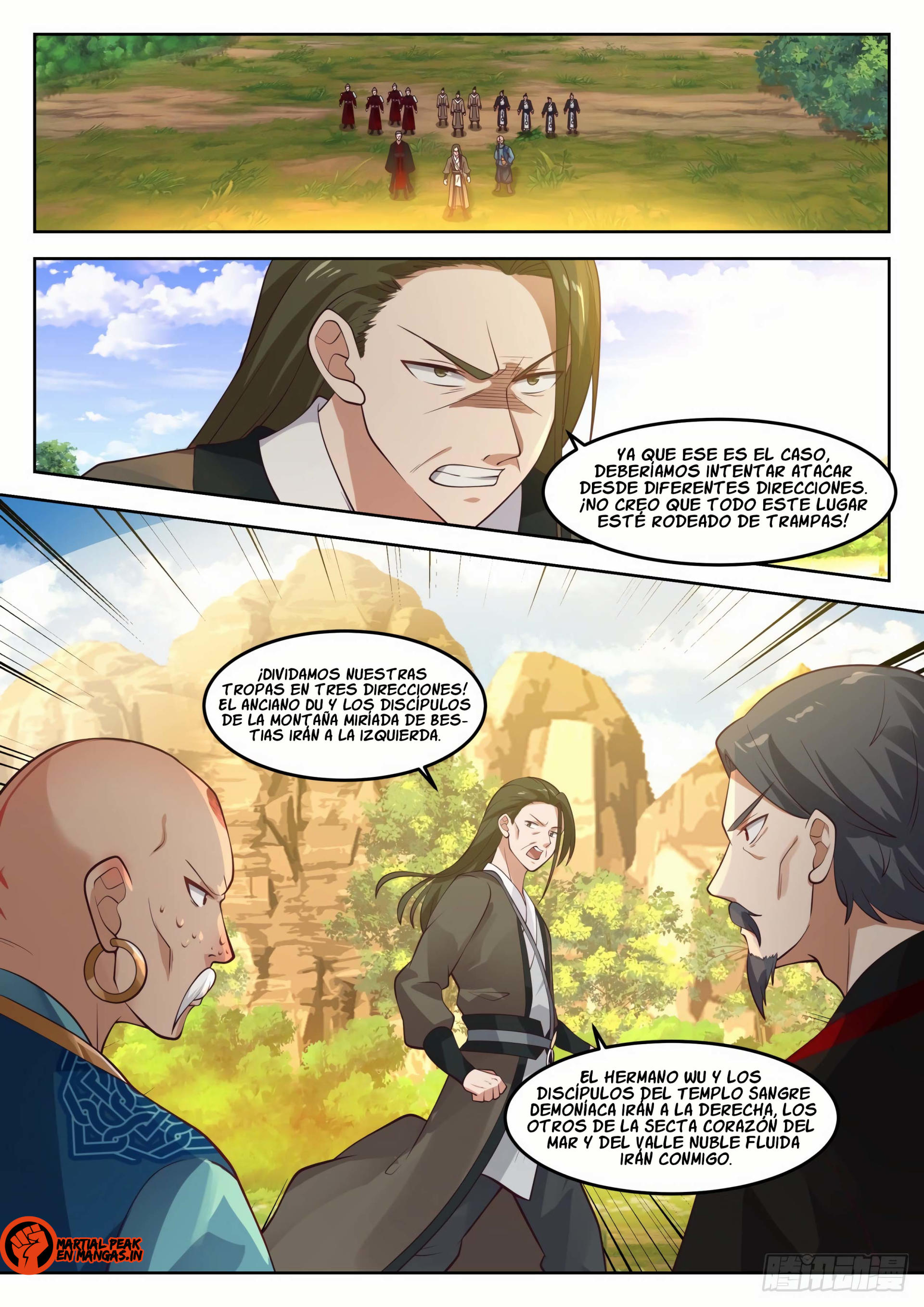 Martial Peak Capitulo 1285 página 3