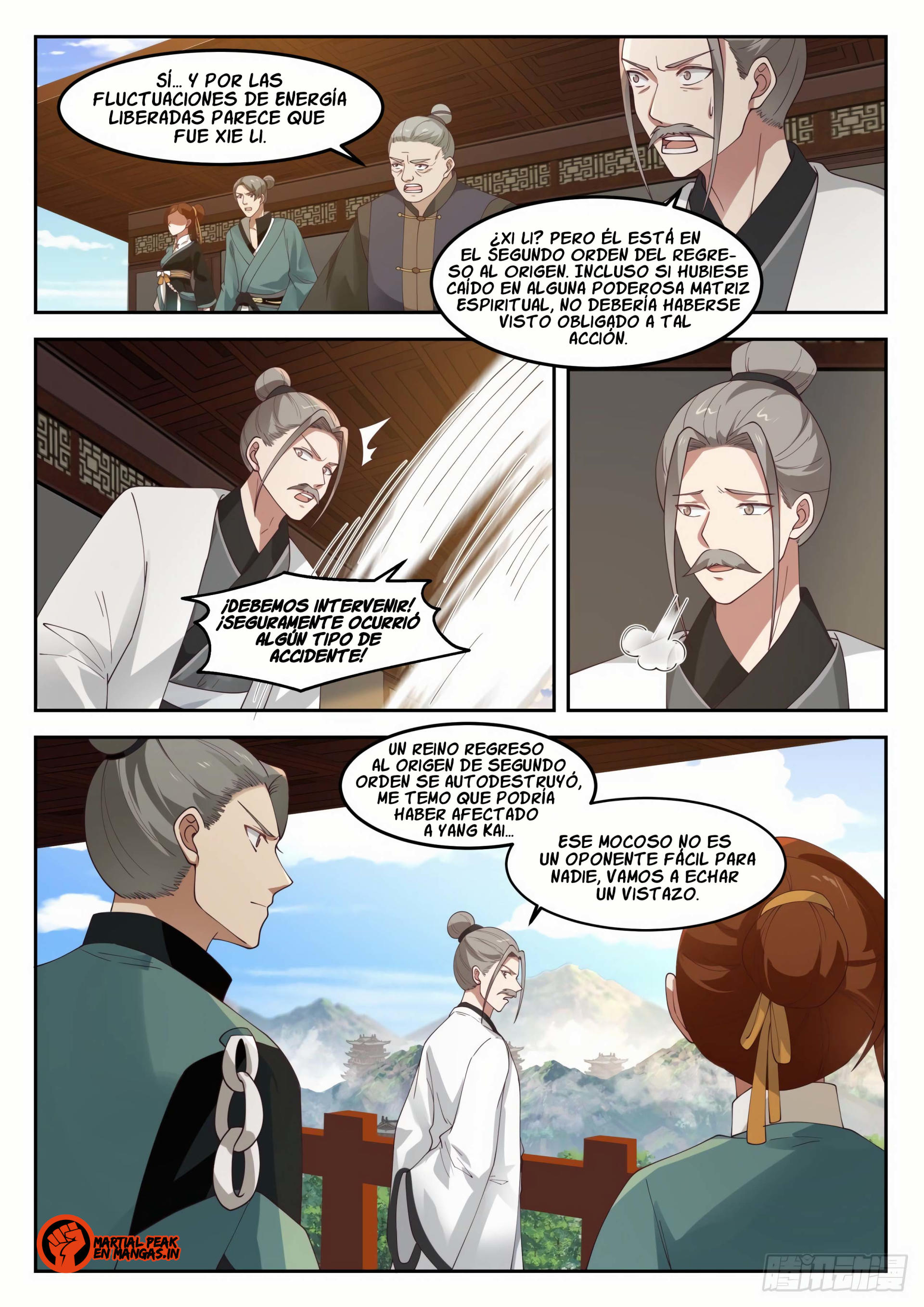 Martial Peak Capitulo 1289 página 10