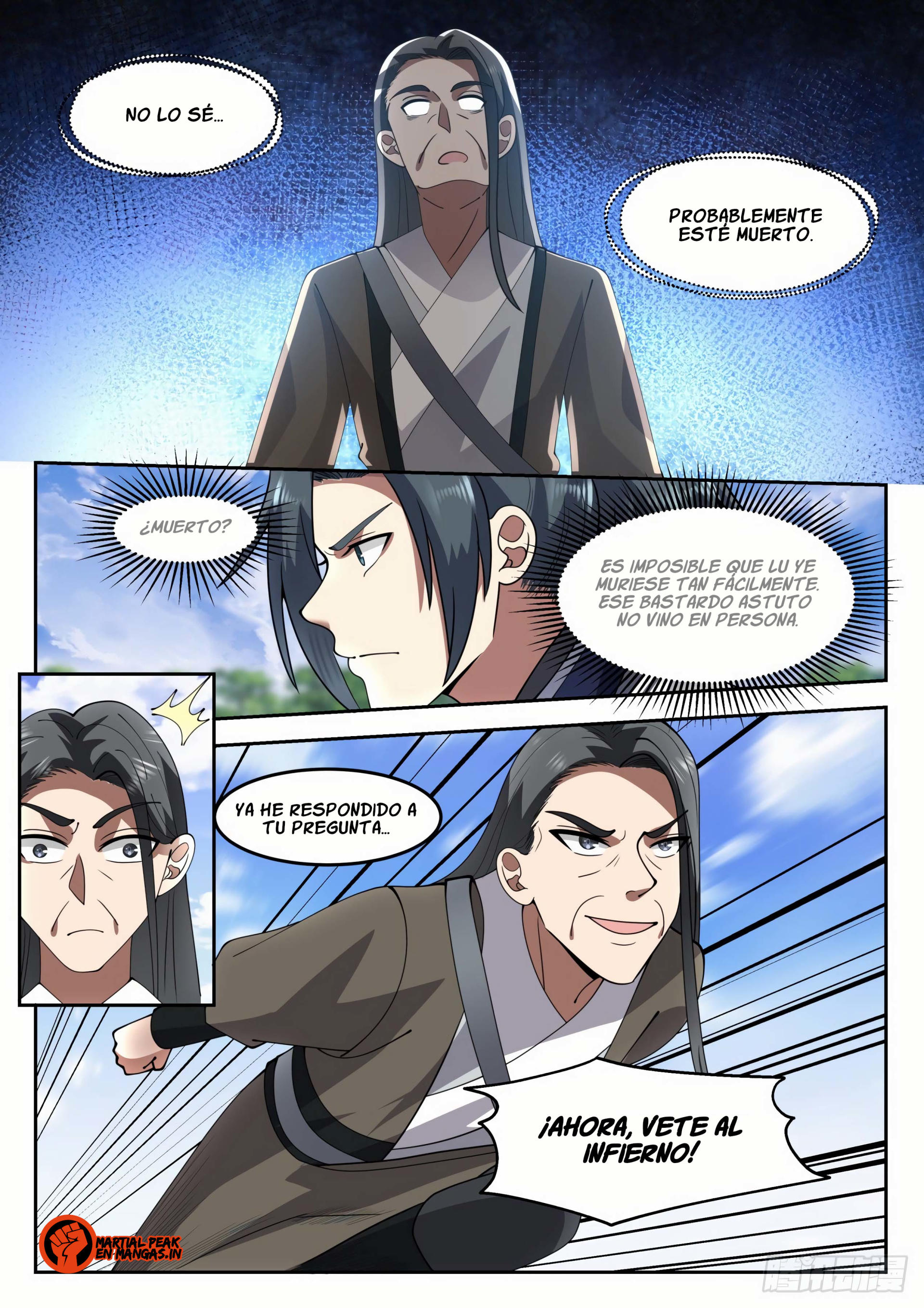 Martial Peak Capitulo 1289 página 3