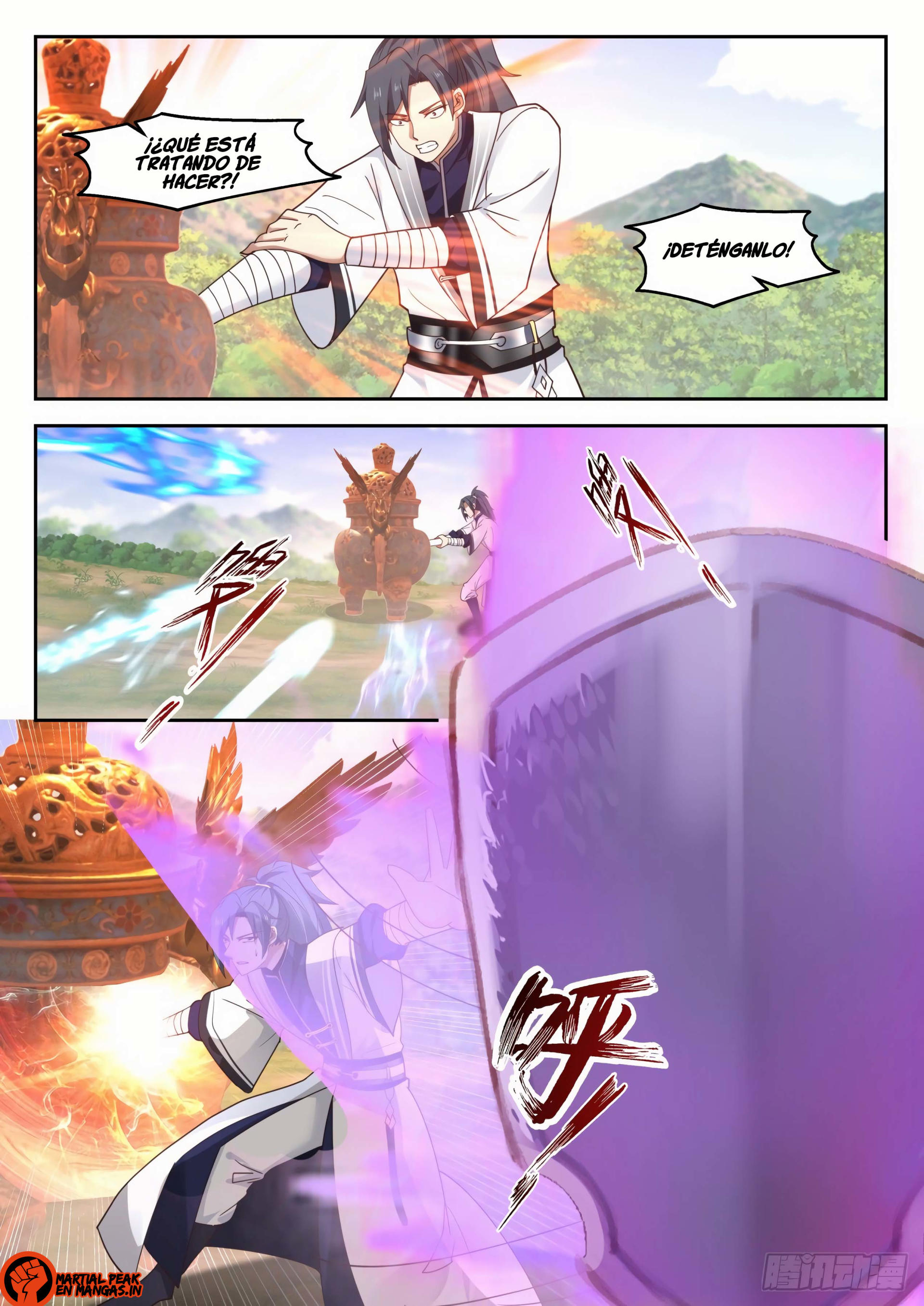 Martial Peak Capitulo 1296 página 2