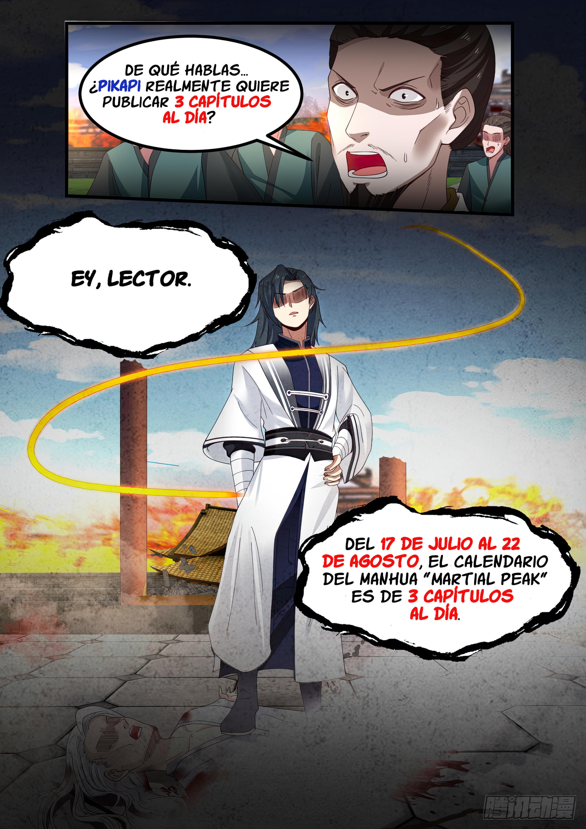 Martial Peak Capitulo 1317 página 14
