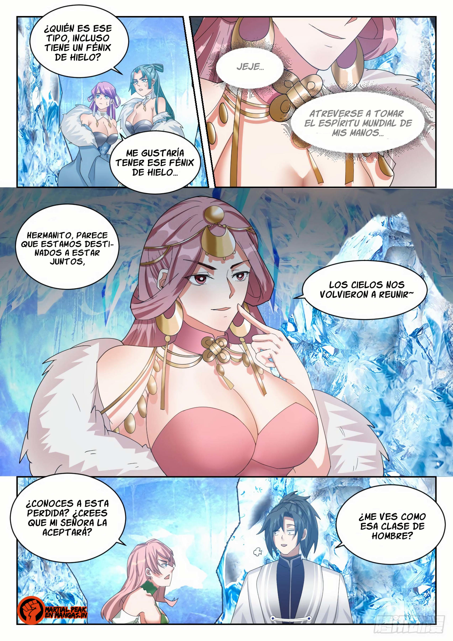 Martial Peak Capitulo 1320 página 3