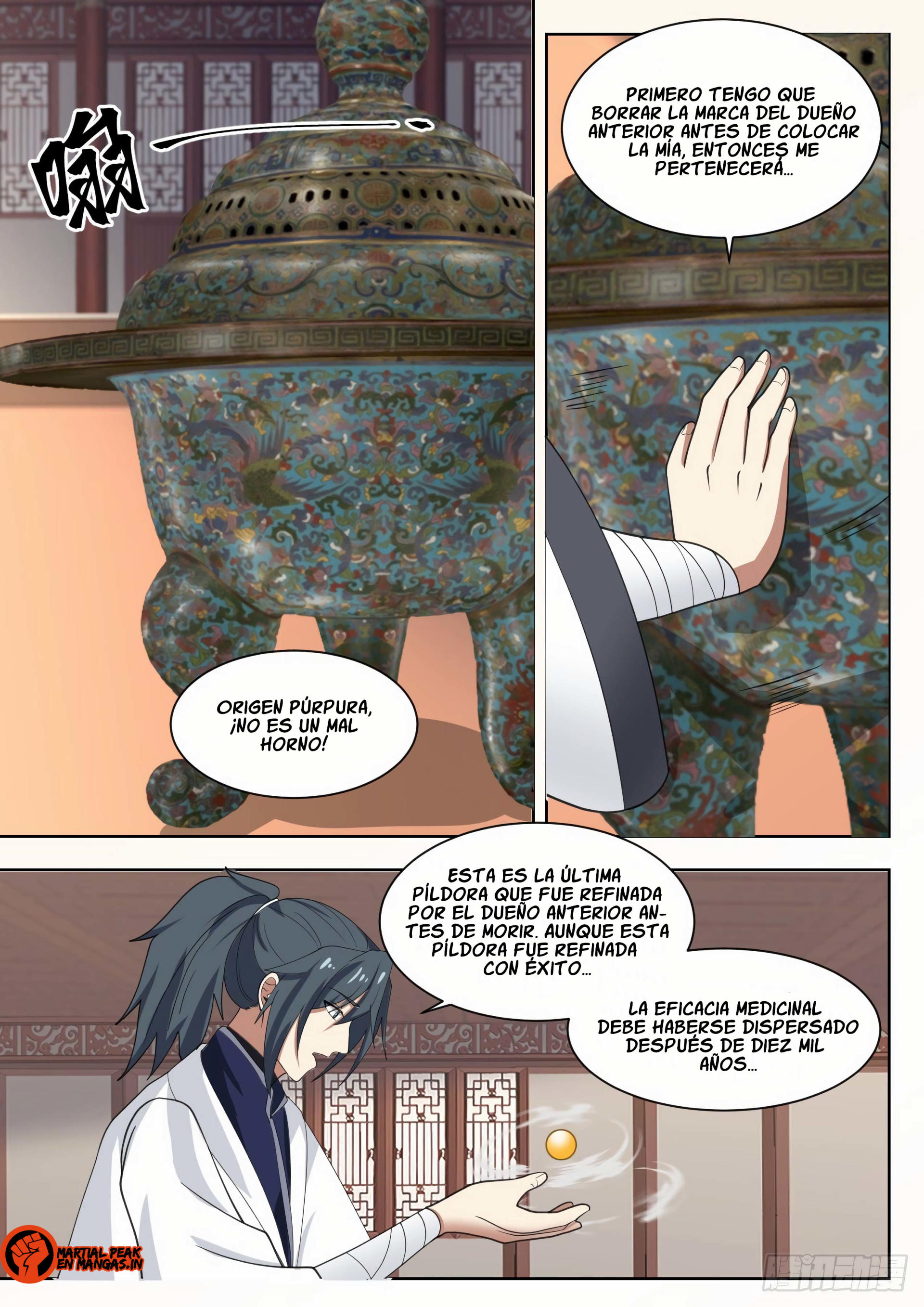 Martial Peak Capitulo 1329 página 12
