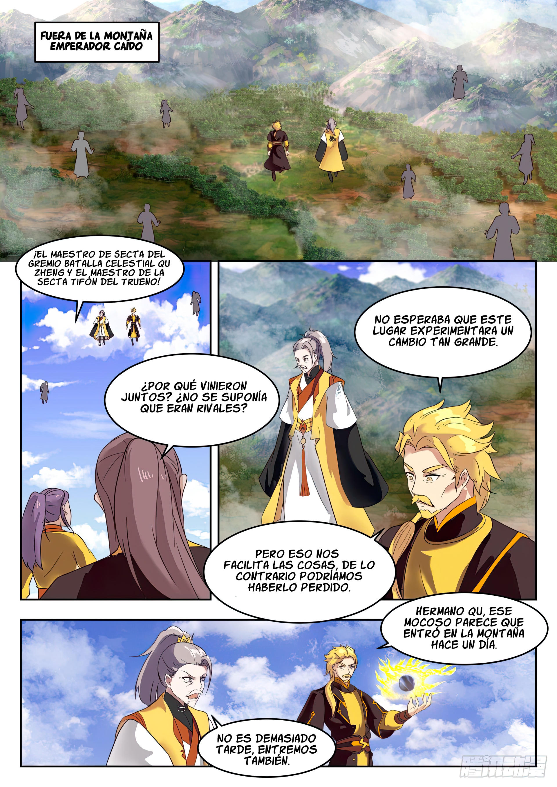 Martial Peak Capitulo 1334 página 2