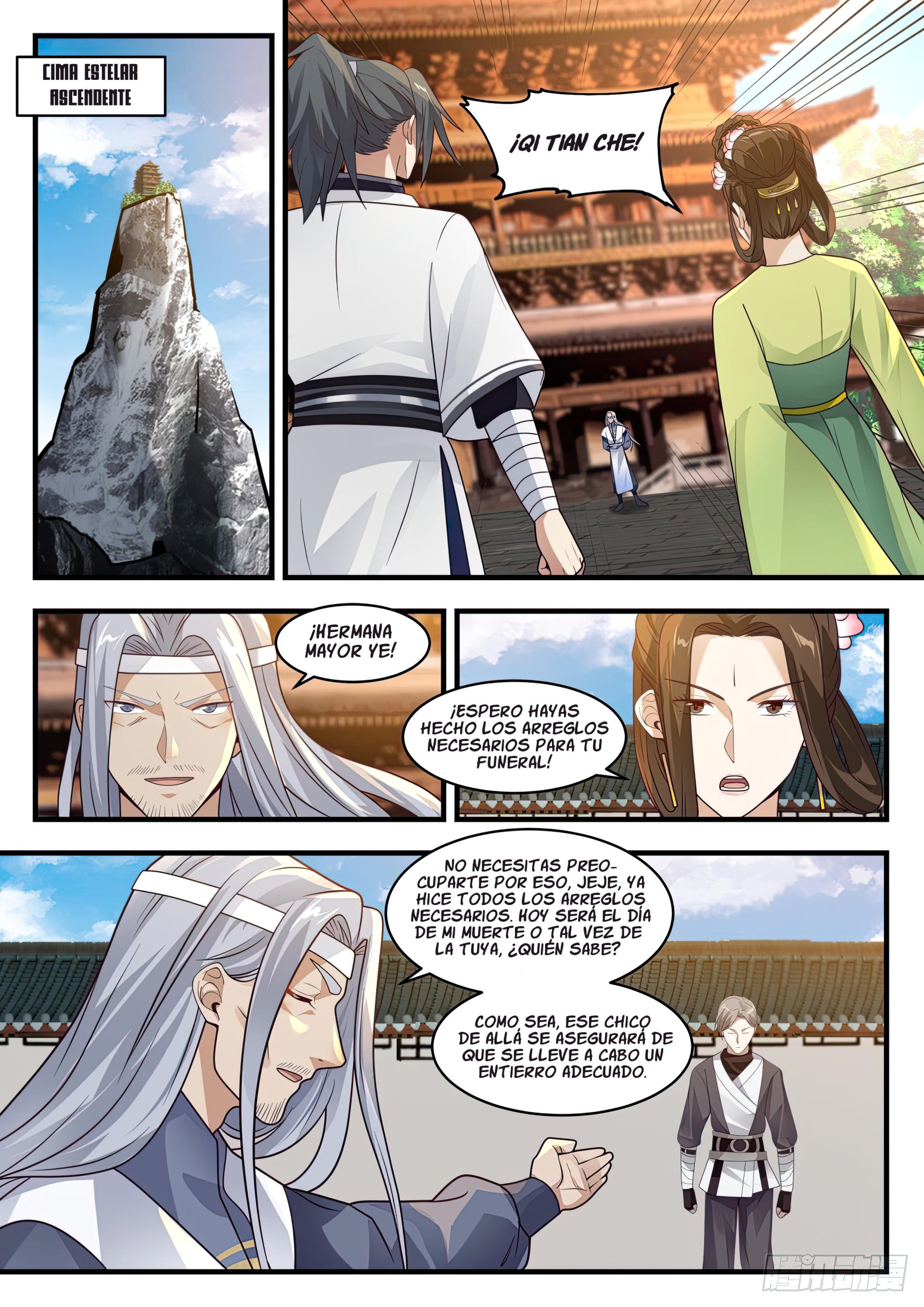 Martial Peak Capitulo 1353 página 2