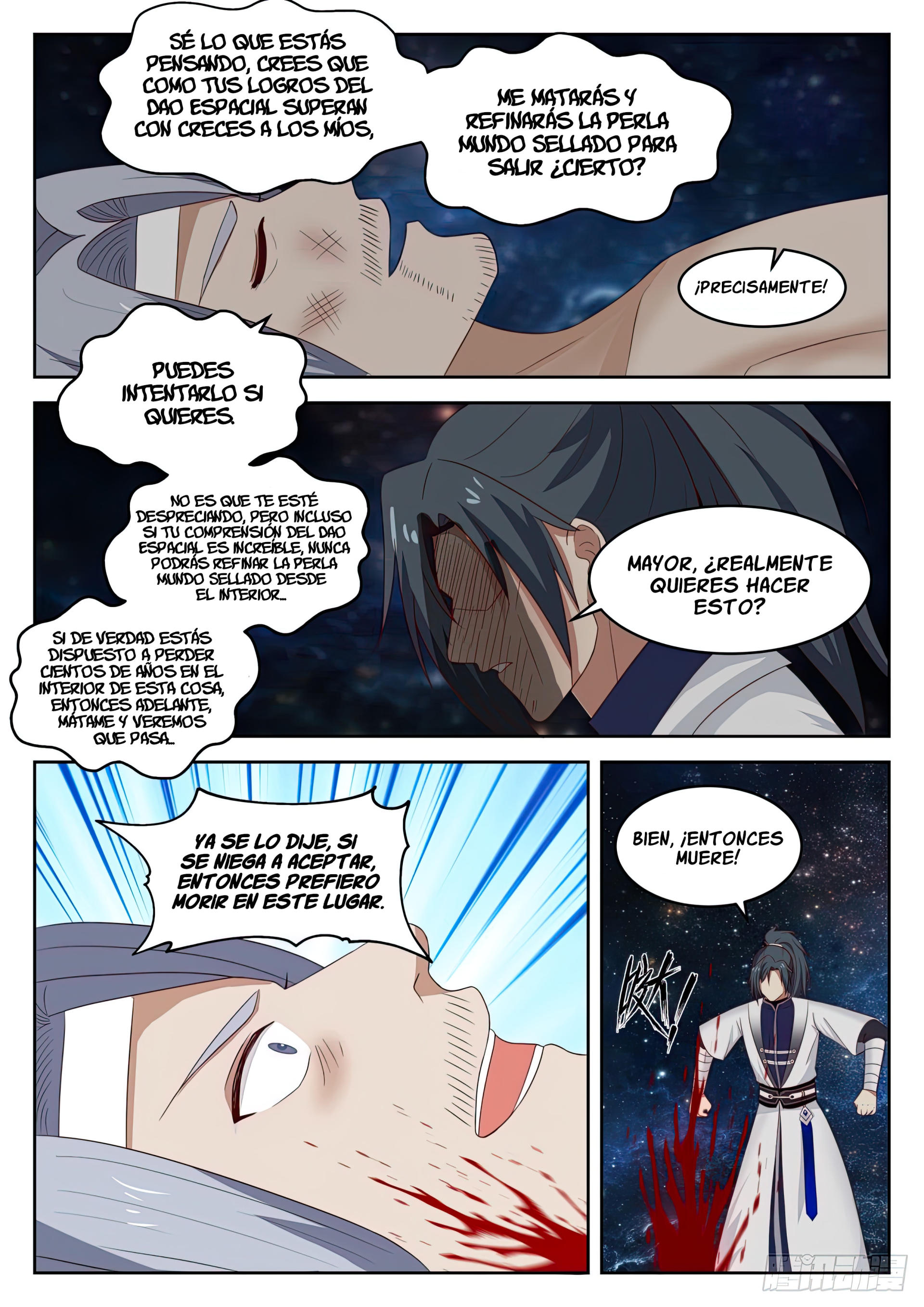 Martial Peak Capitulo 1355 página 9
