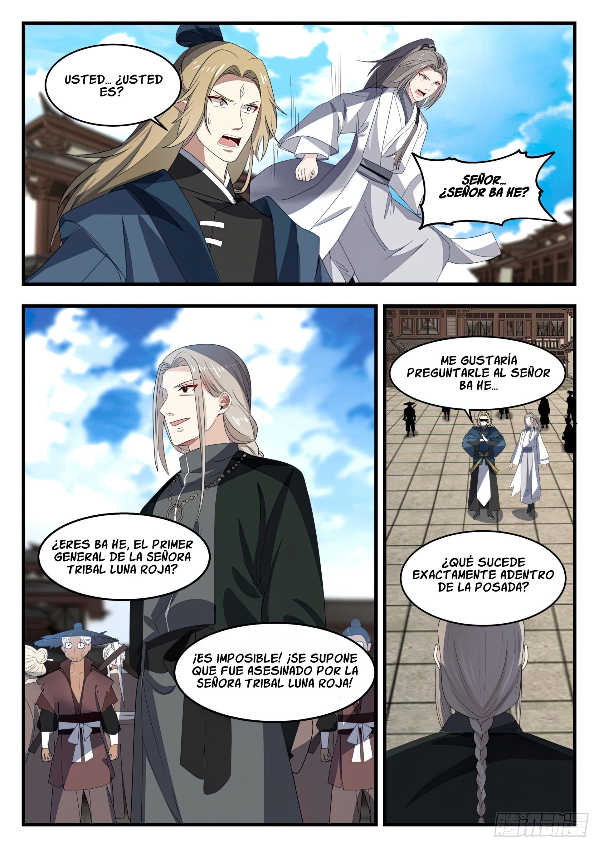 Martial Peak Capitulo 1375 página 3
