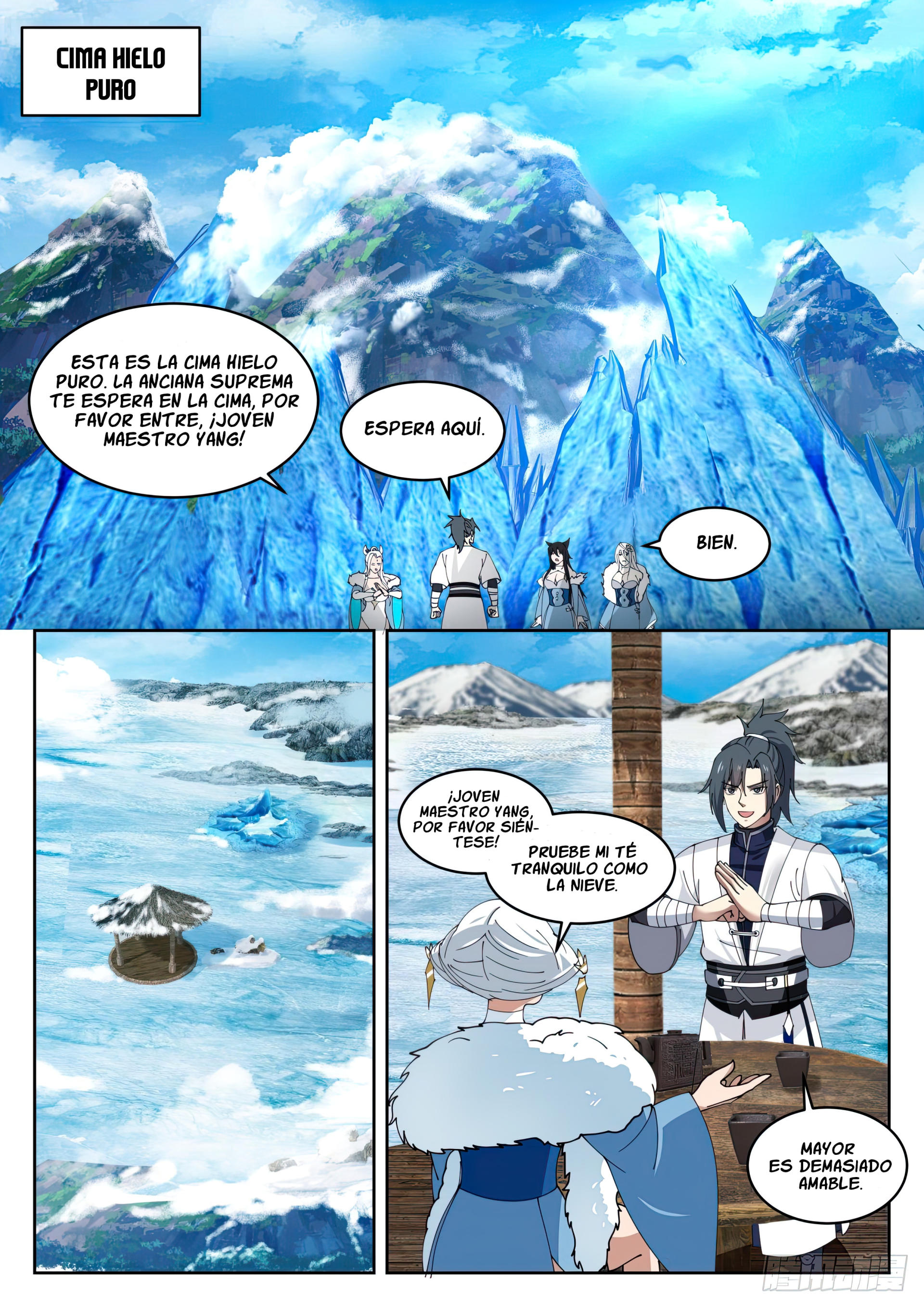 Martial Peak Capitulo 1410 página 5