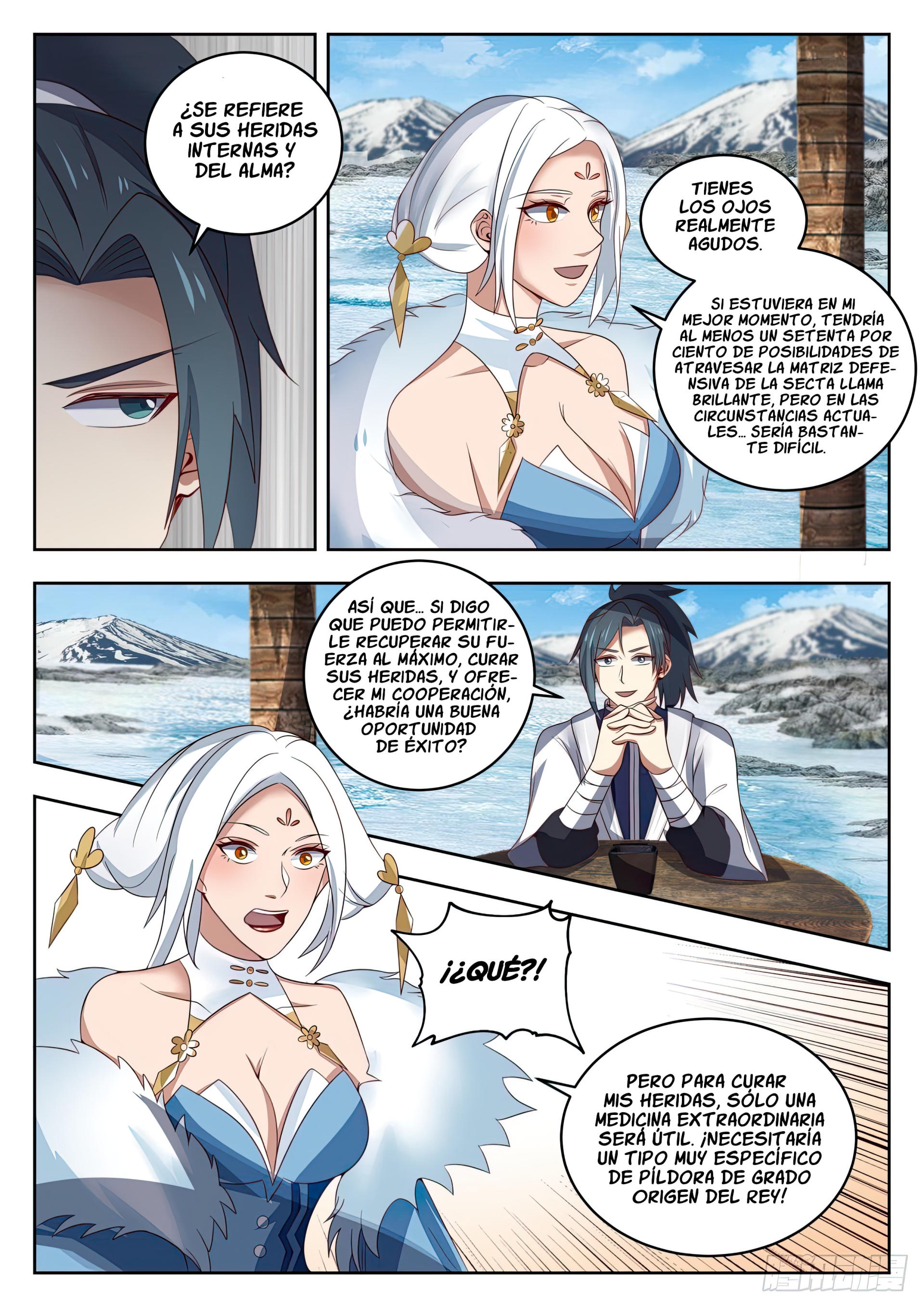 Martial Peak Capitulo 1410 página 8