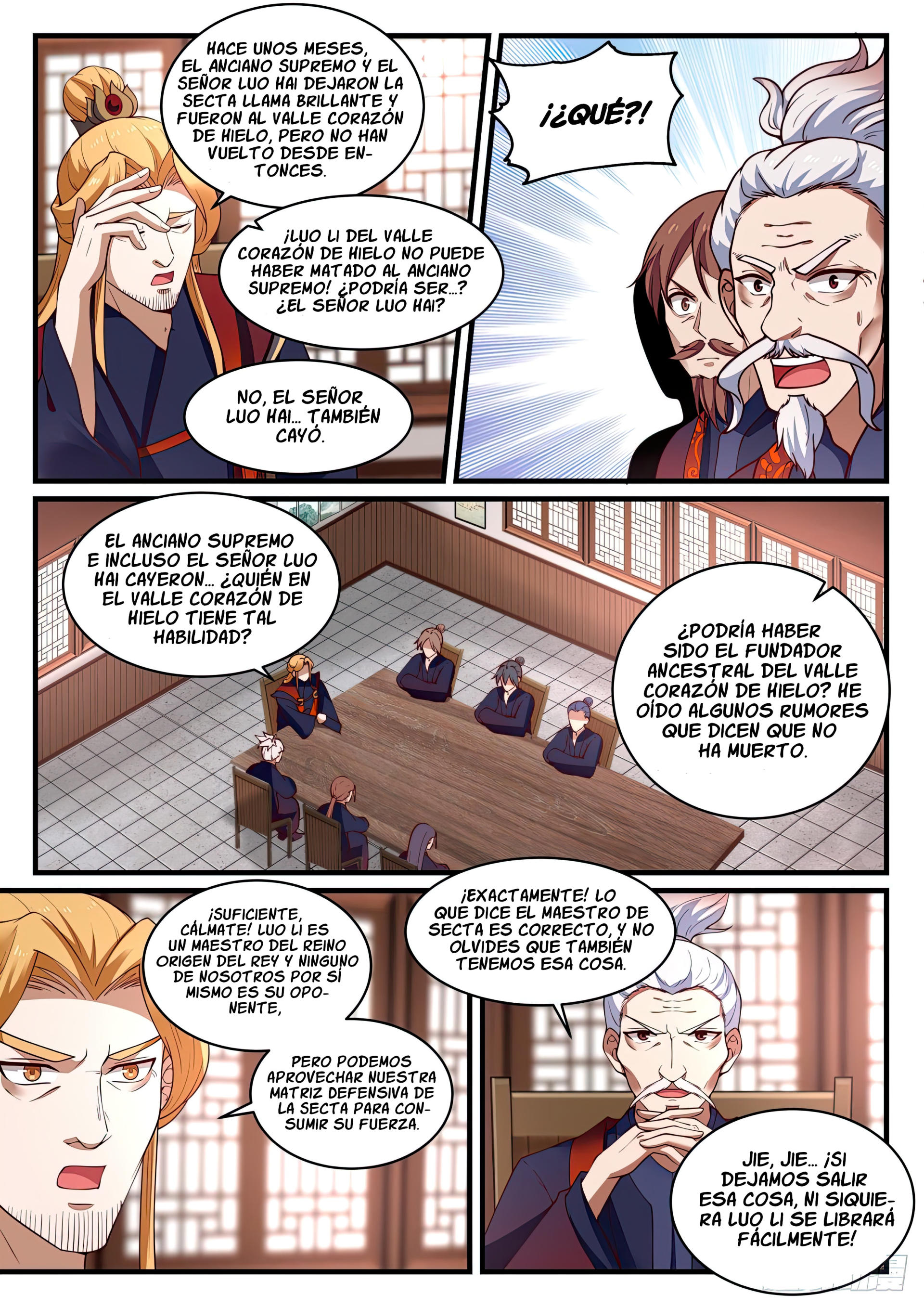 Martial Peak Capitulo 1412 página 3