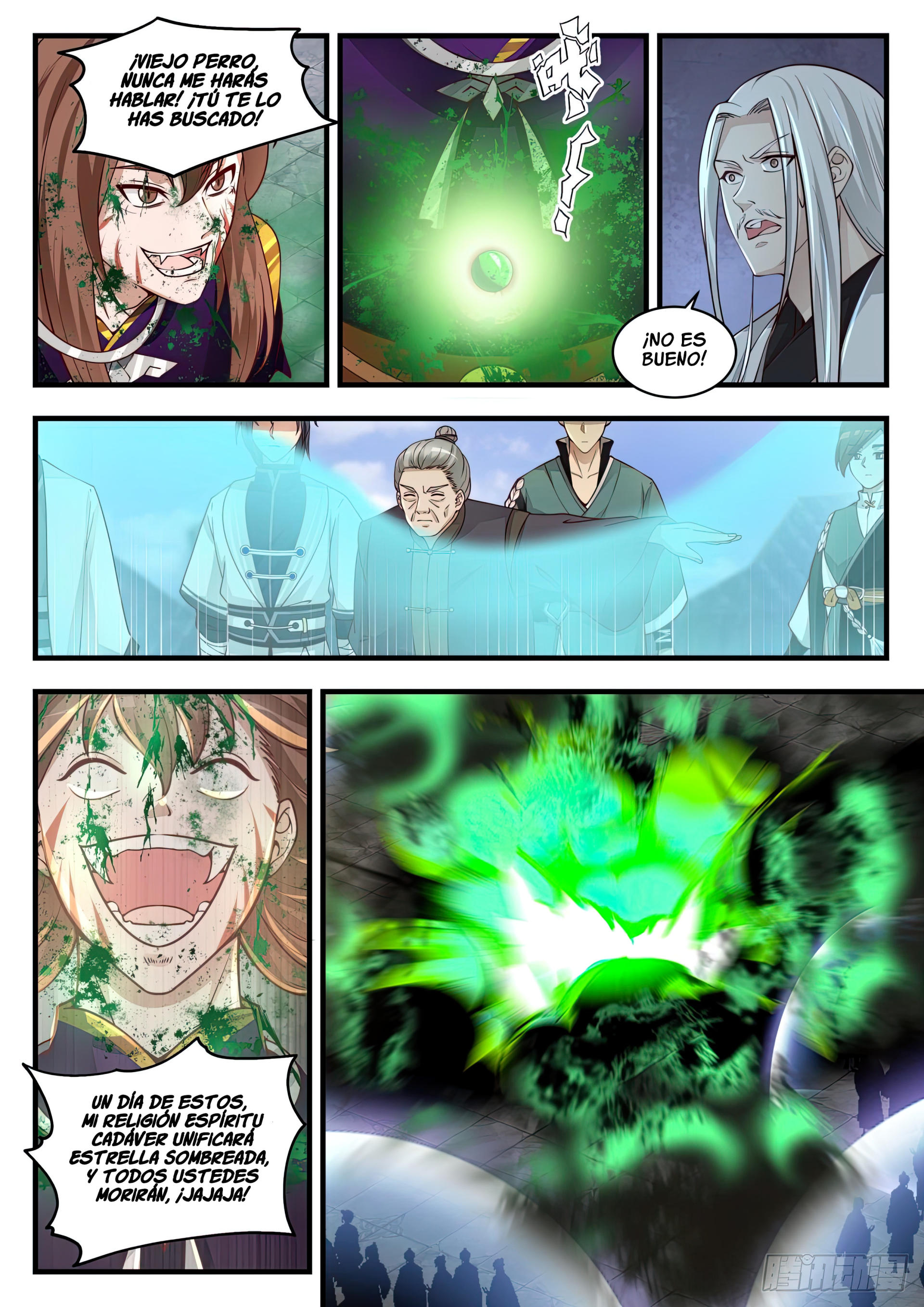 Martial Peak Capitulo 1417 página 10
