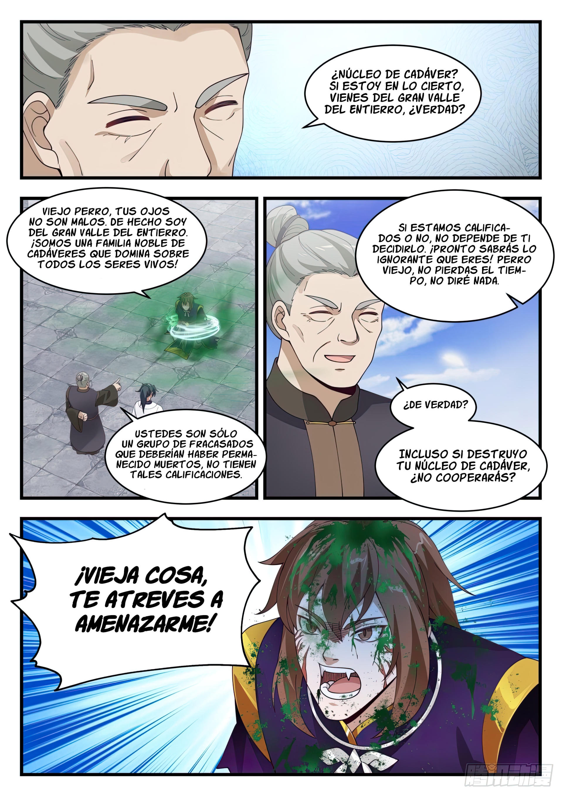 Martial Peak Capitulo 1417 página 9