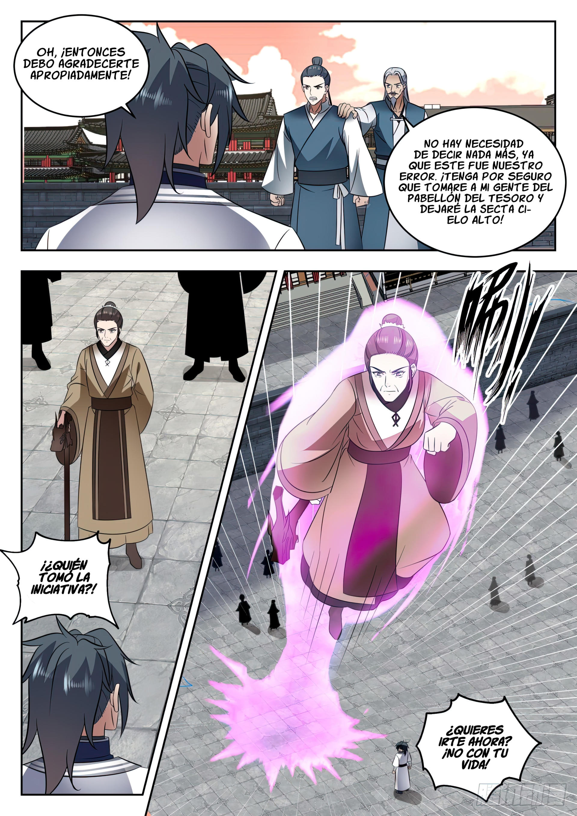 Martial Peak Capitulo 1422 página 3
