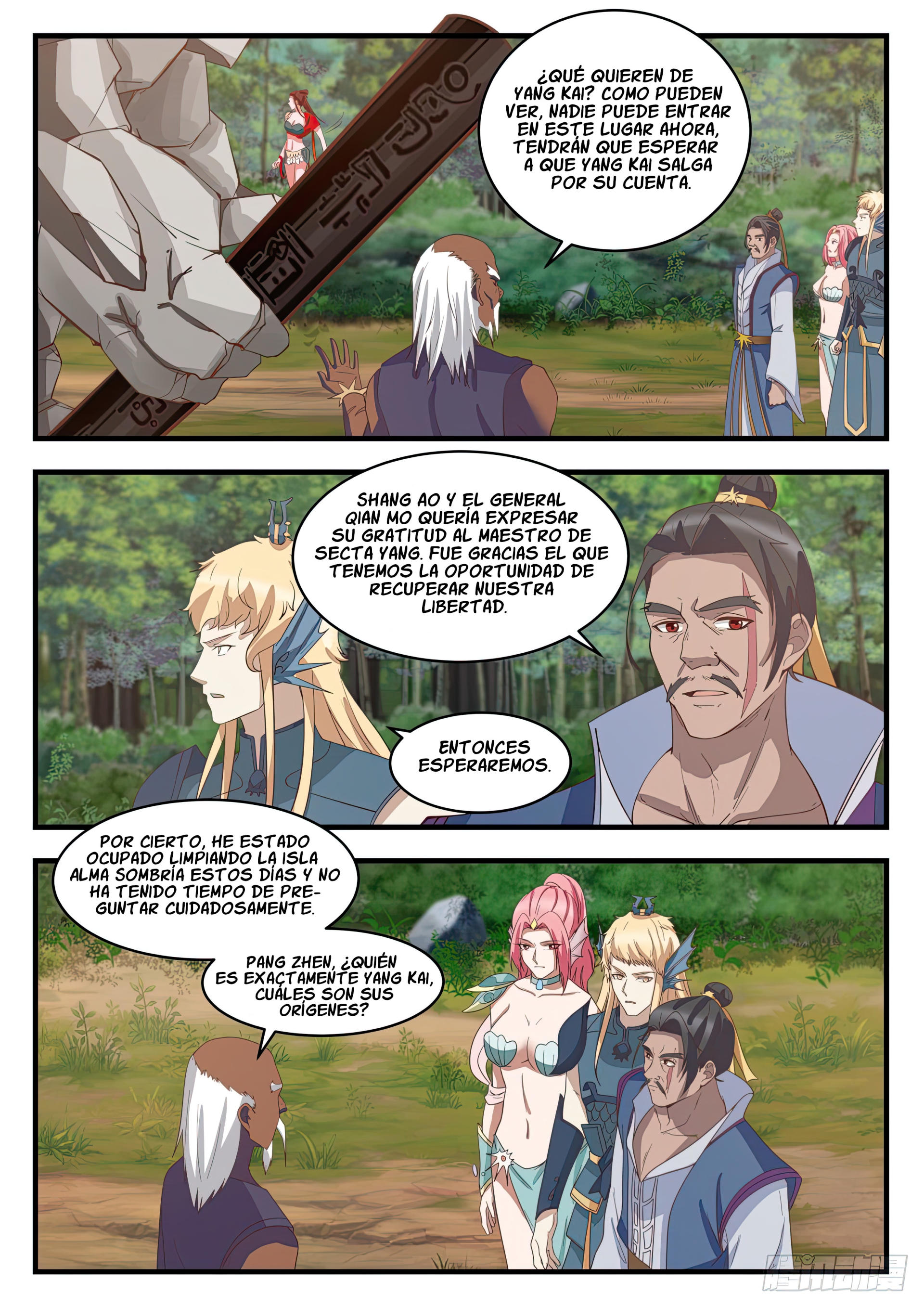 Martial Peak Capitulo 1437 página 3