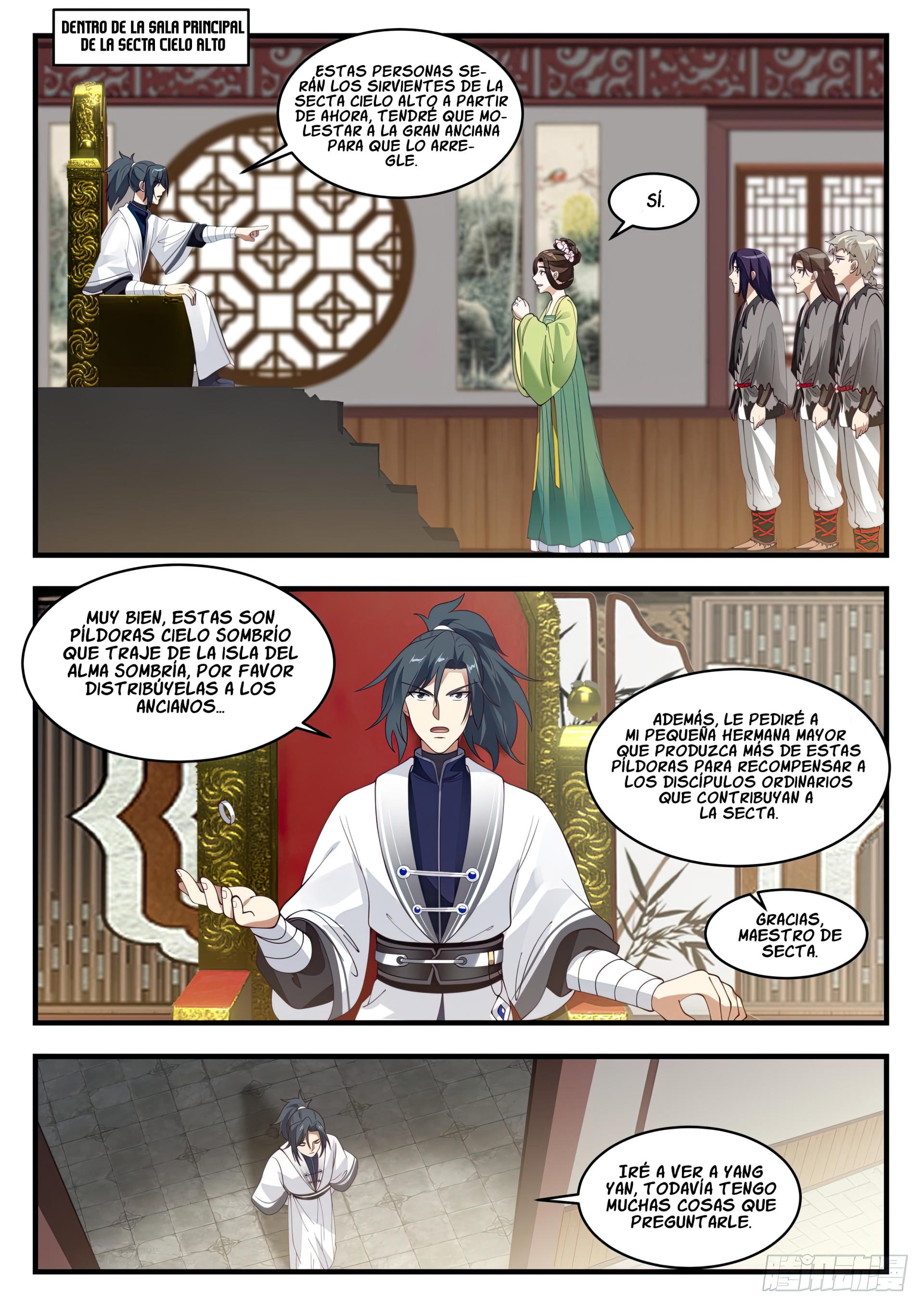 Martial Peak Capitulo 1438 página 4