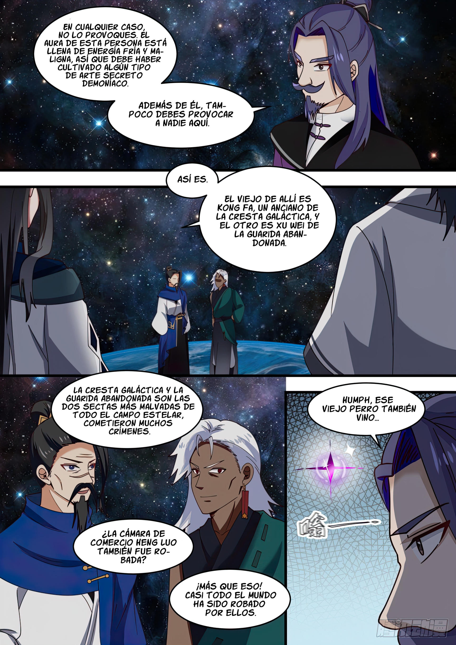 Martial Peak Capitulo 1452 página 8