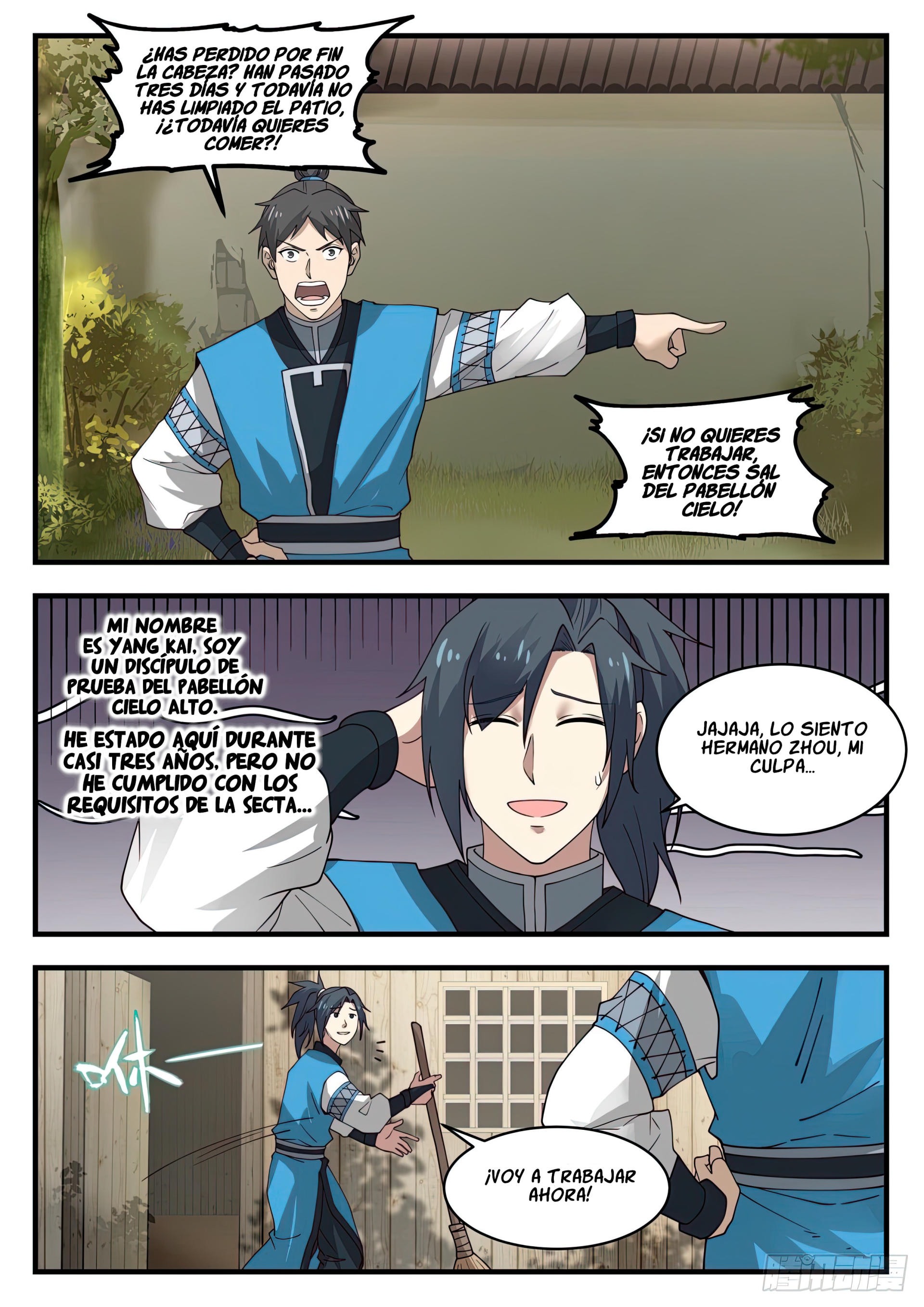 Martial Peak Capitulo 1453 página 3