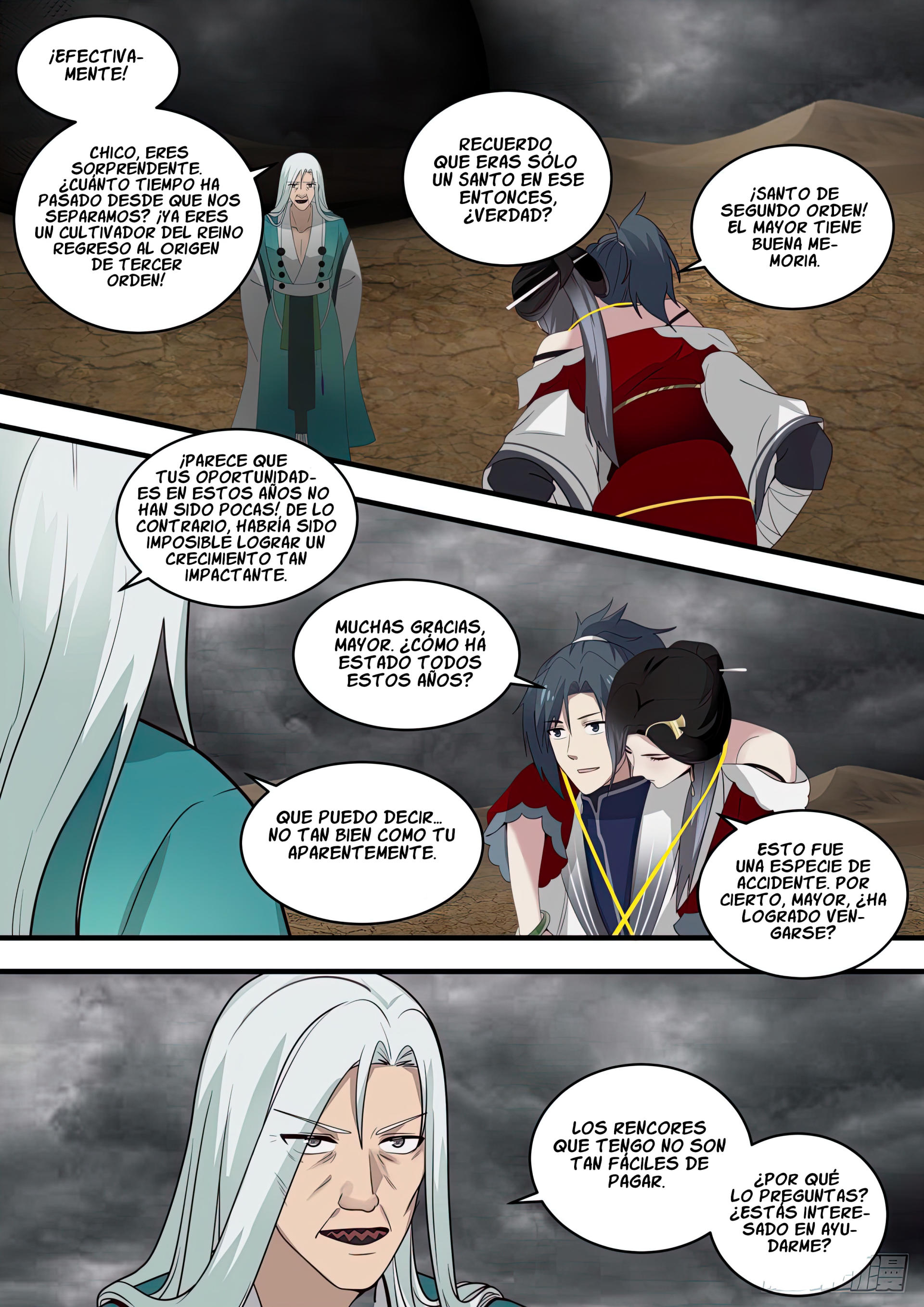 Martial Peak Capitulo 1462 página 3