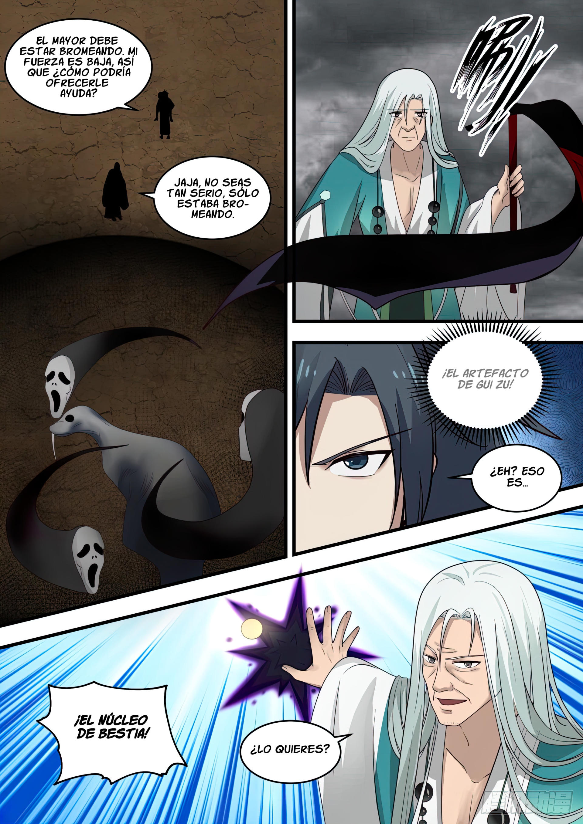 Martial Peak Capitulo 1462 página 4