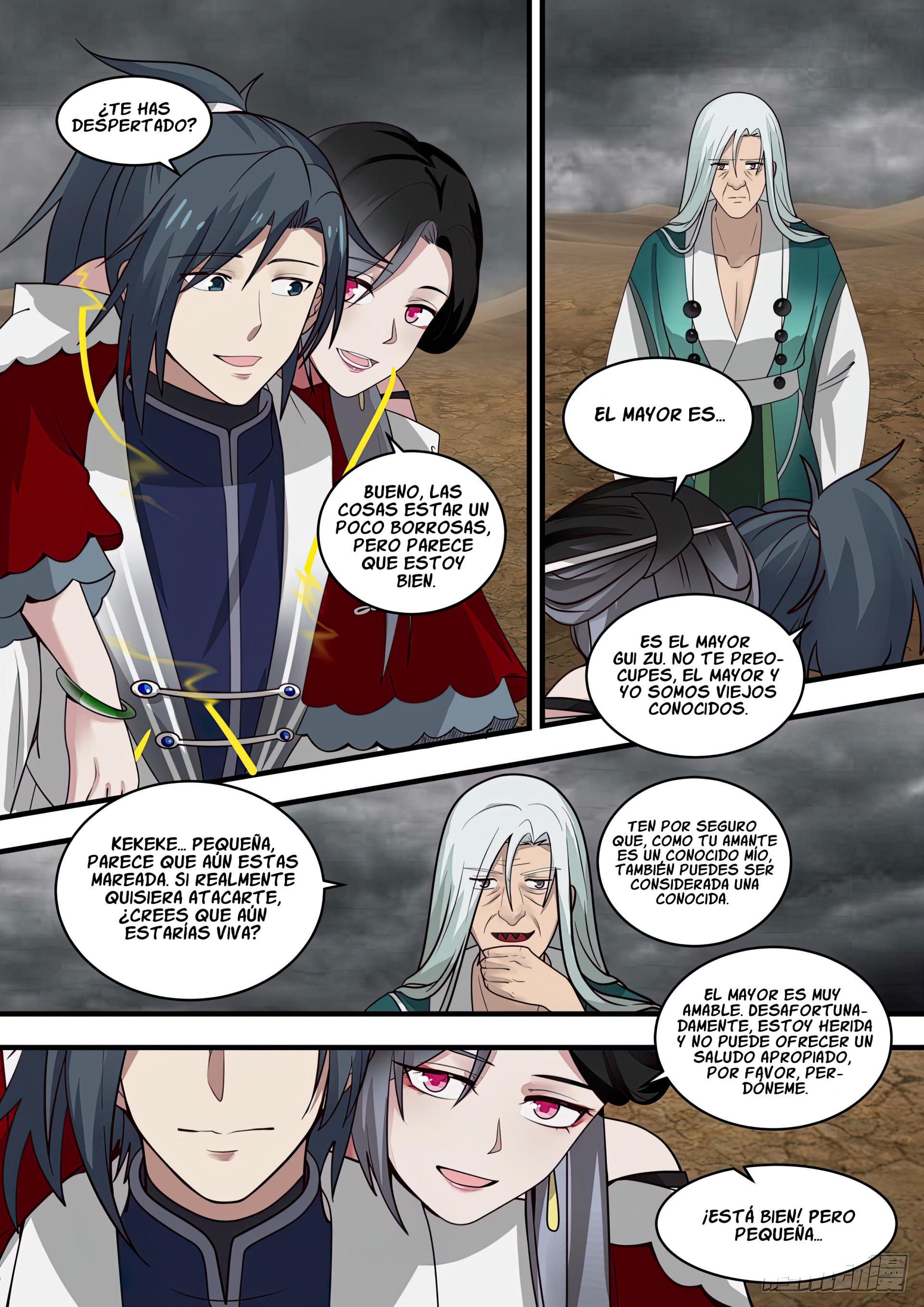Martial Peak Capitulo 1462 página 7