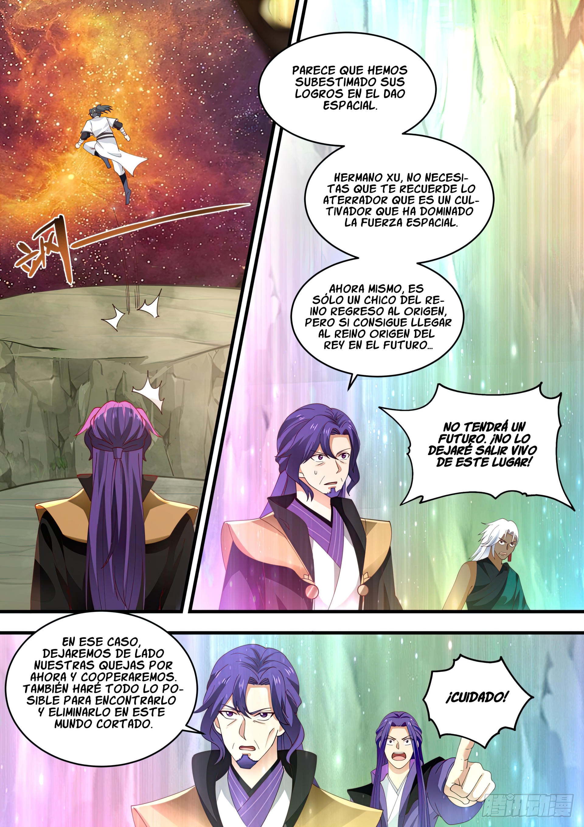 Martial Peak Capitulo 1468 página 3
