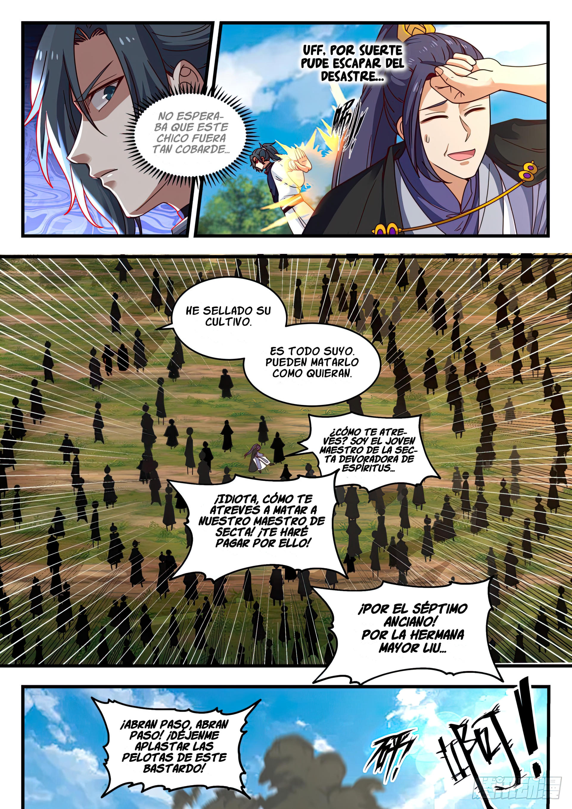 Martial Peak Capitulo 1489 página 10