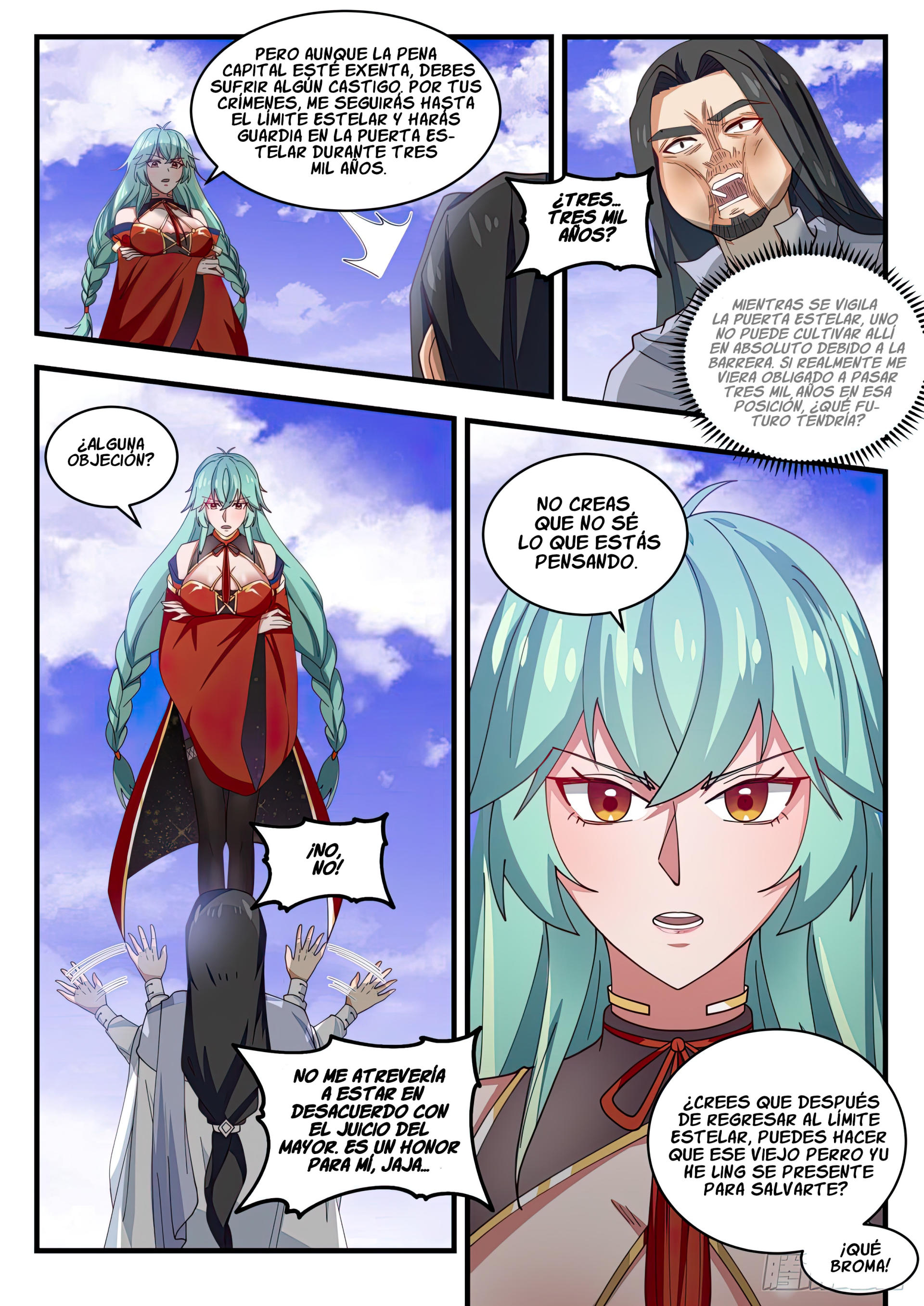 Martial Peak Capitulo 1499 página 4