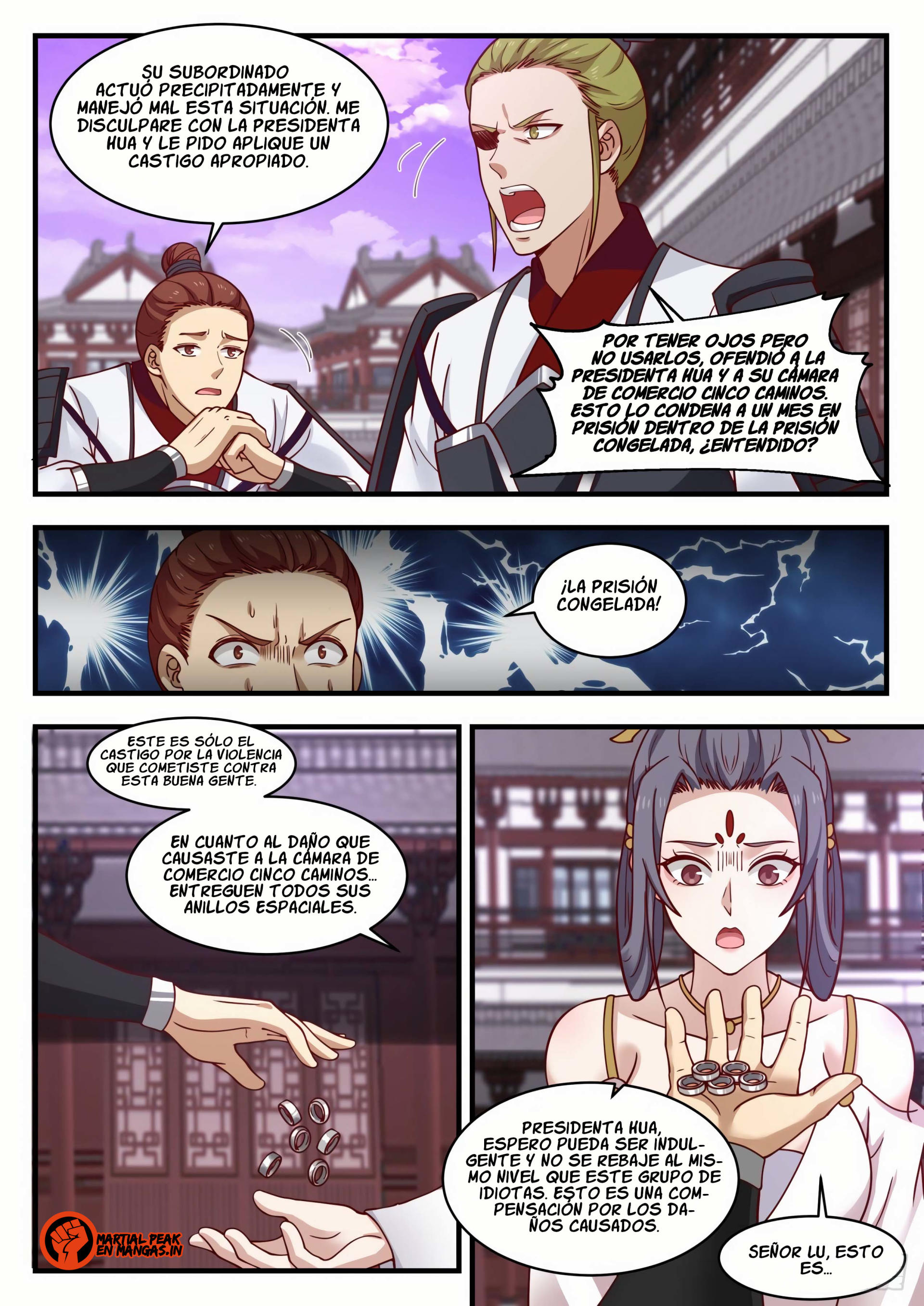 Martial Peak Capitulo 1505 página 5