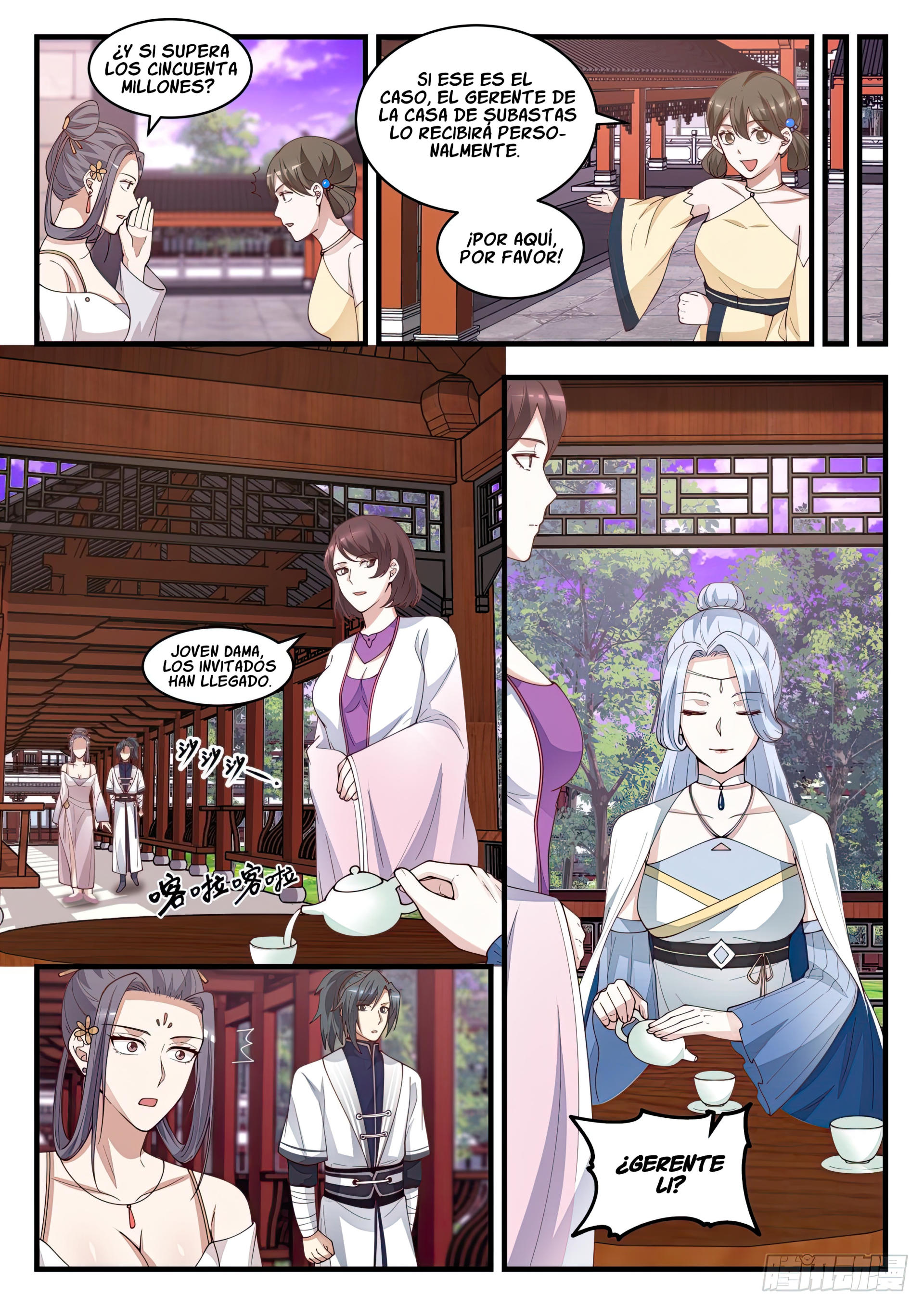 Martial Peak Capitulo 1507 página 4