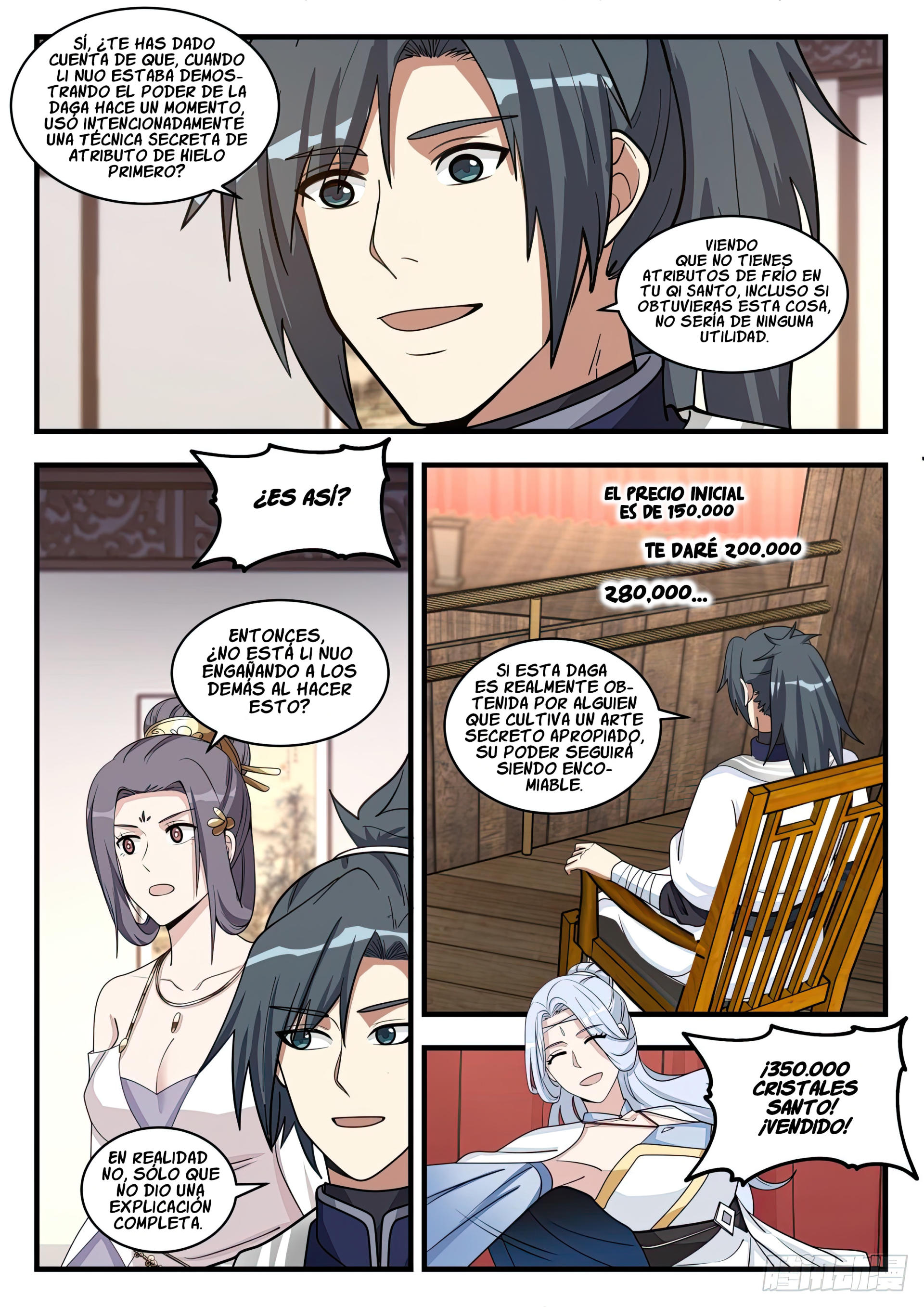 Martial Peak Capitulo 1512 página 3