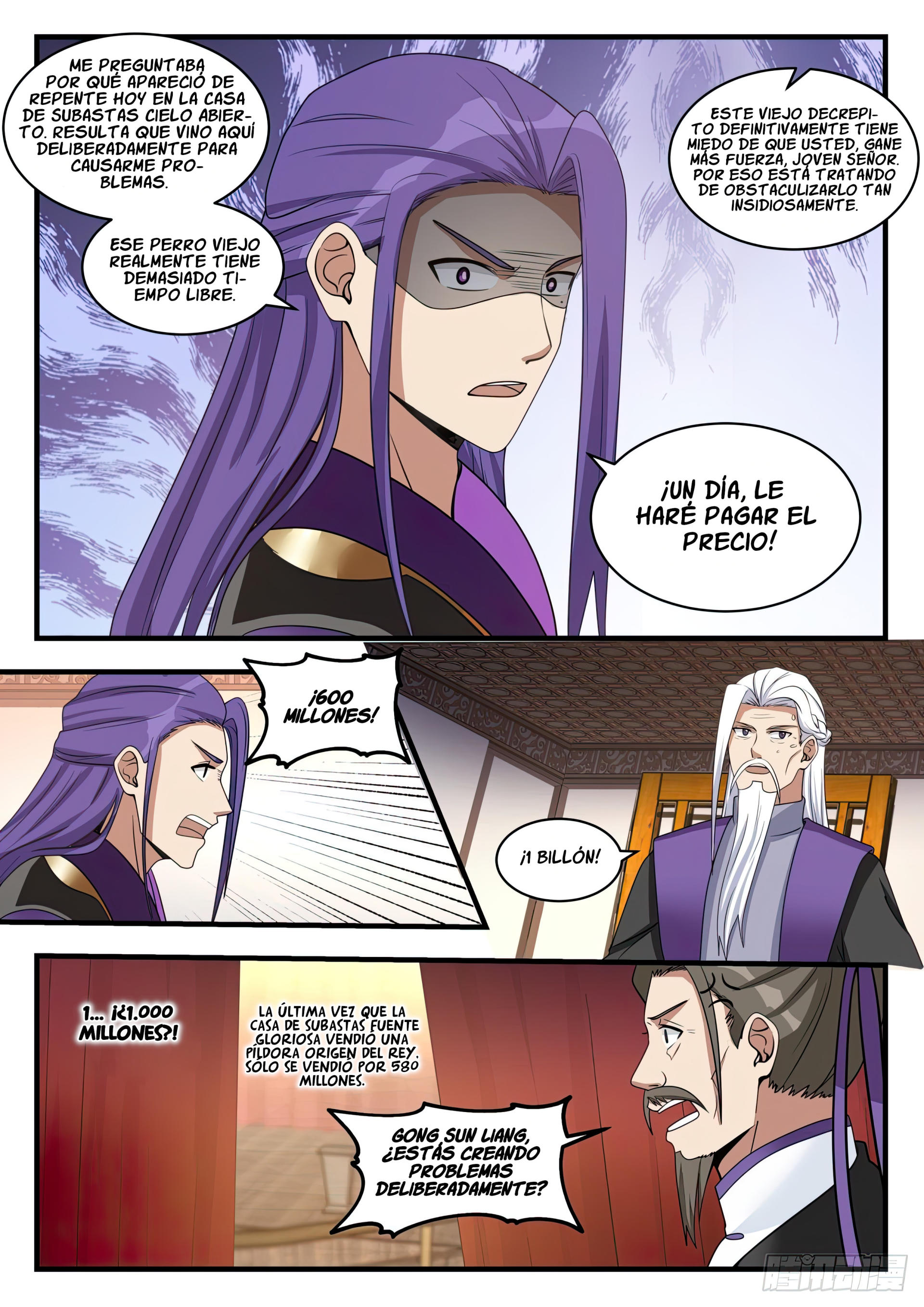 Martial Peak Capitulo 1512 página 9