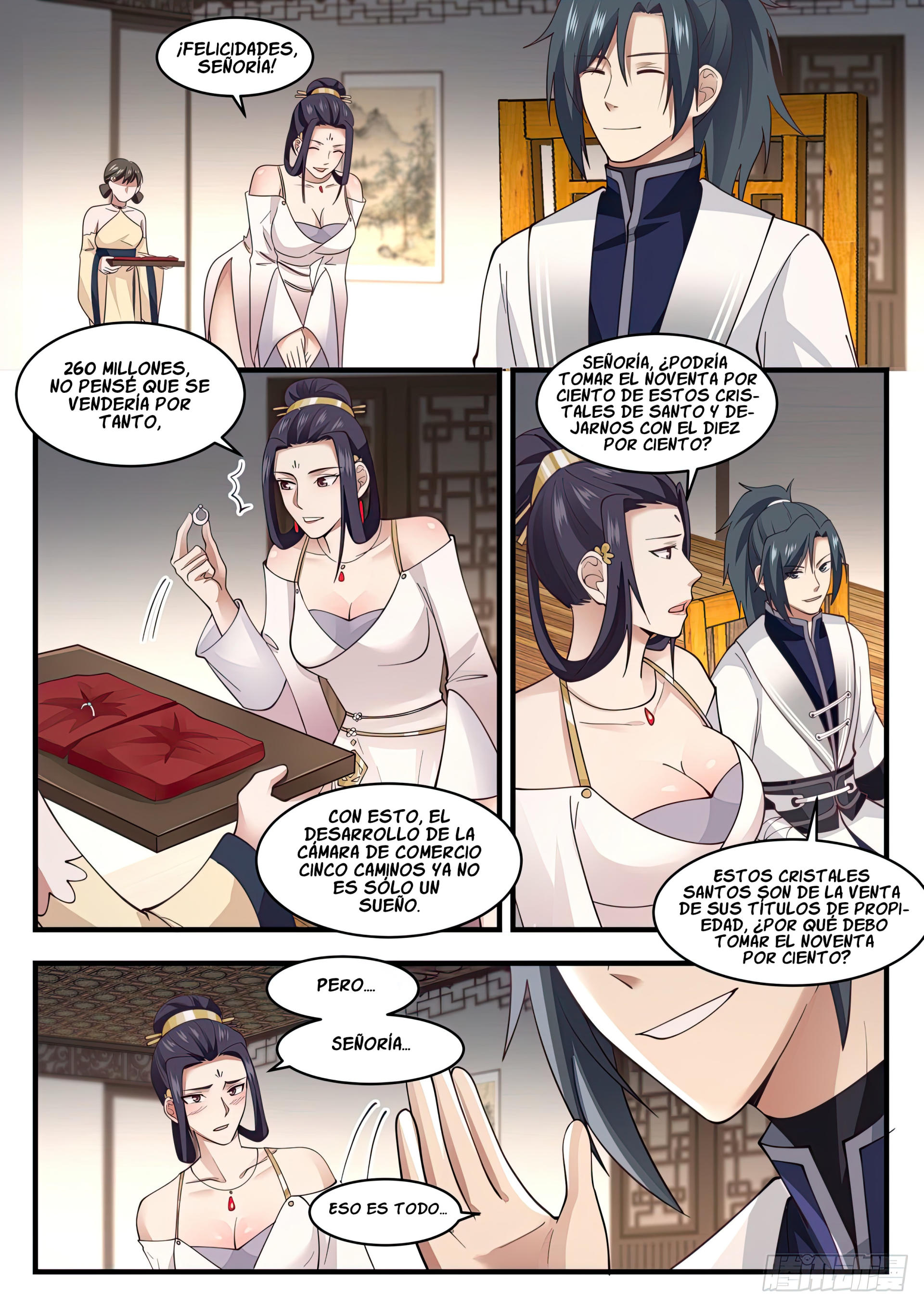 Martial Peak Capitulo 1514 página 10