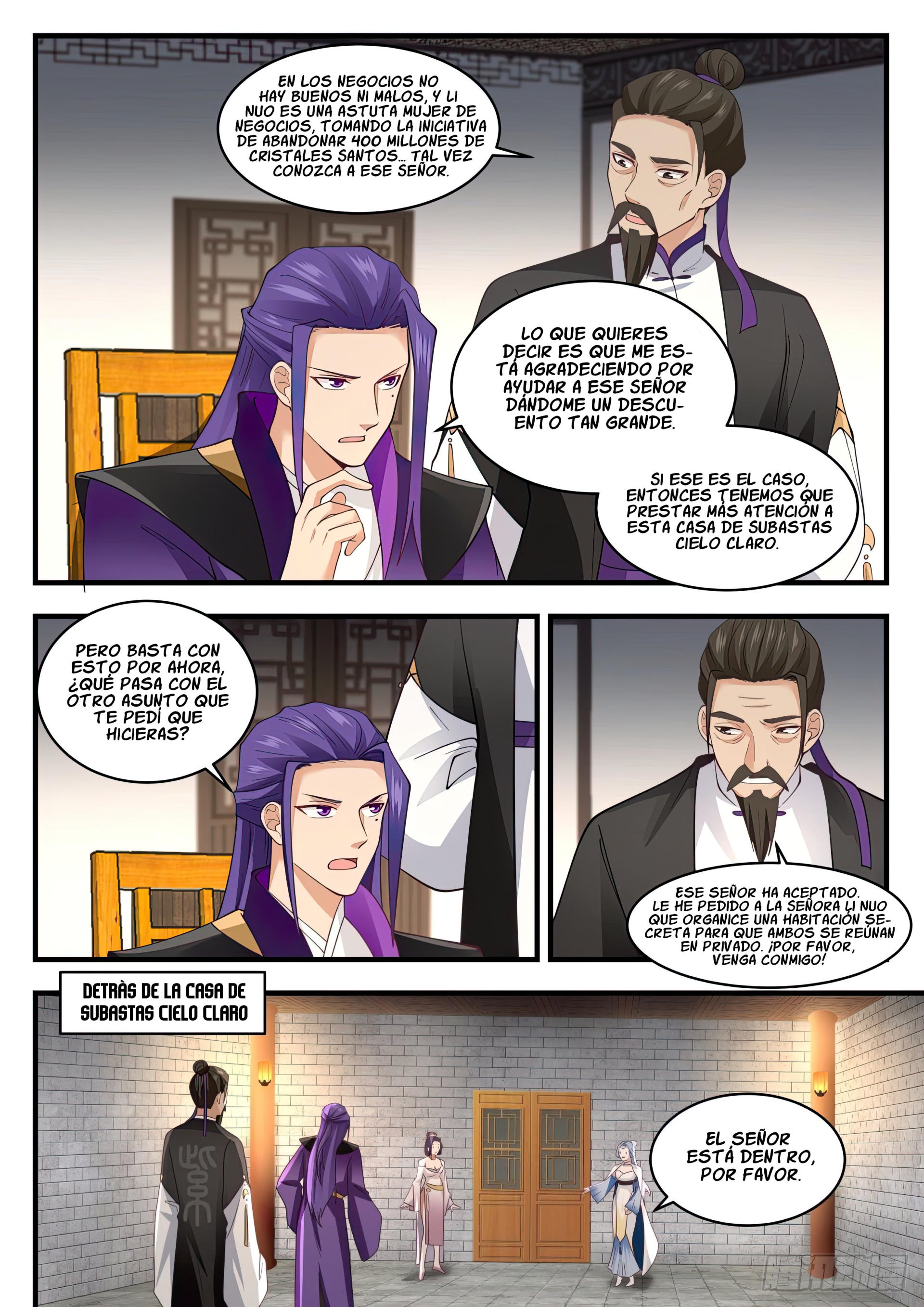 Martial Peak Capitulo 1514 página 12