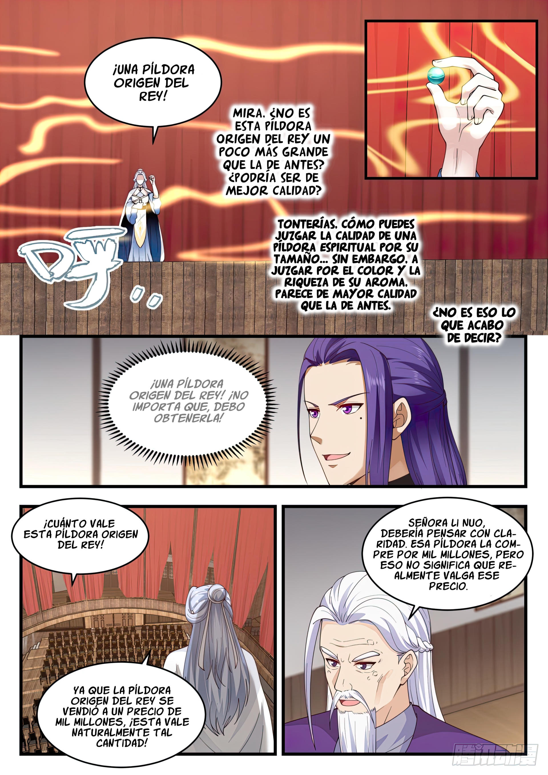 Martial Peak Capitulo 1514 página 3