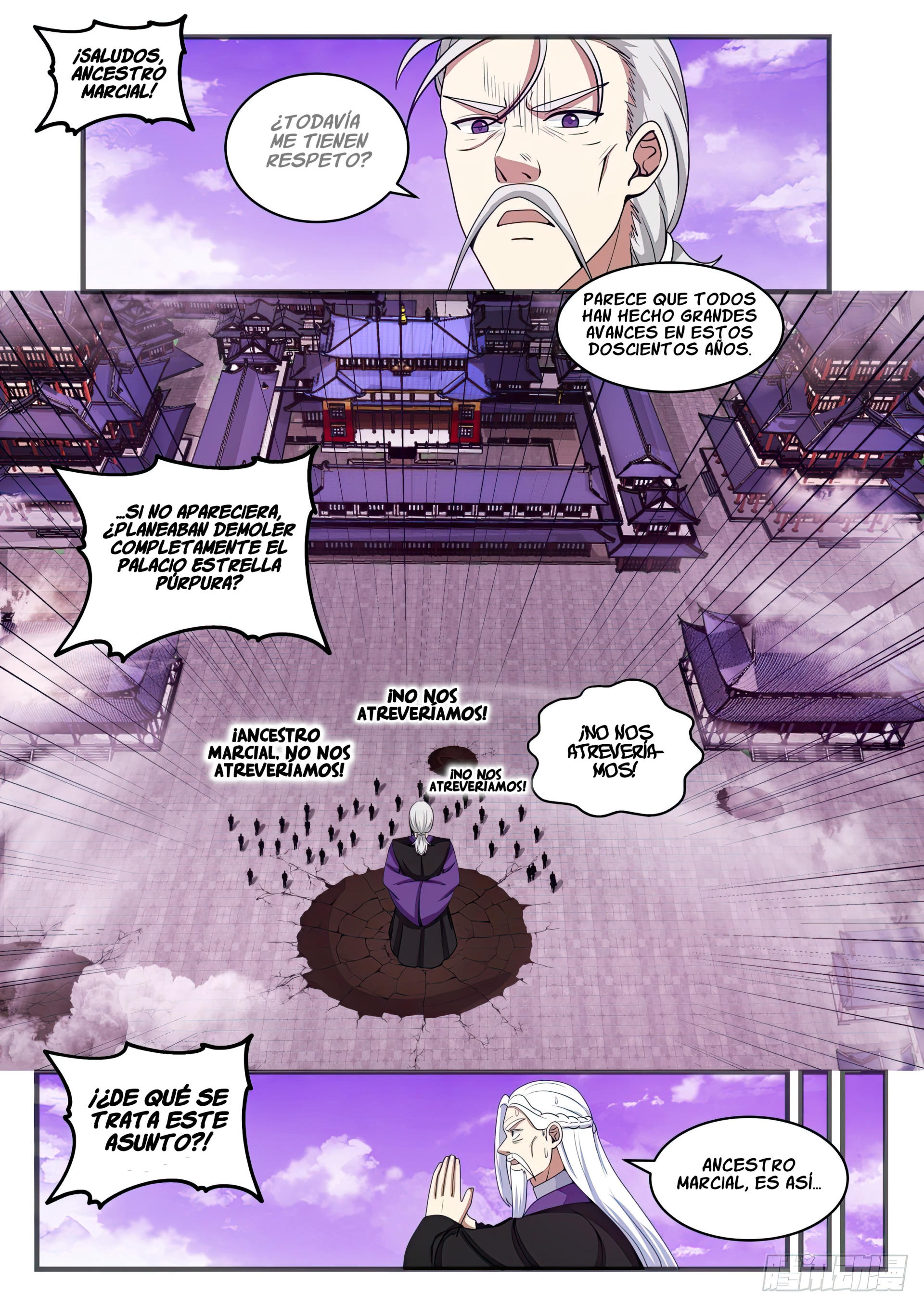 Martial Peak Capitulo 1520 página 3