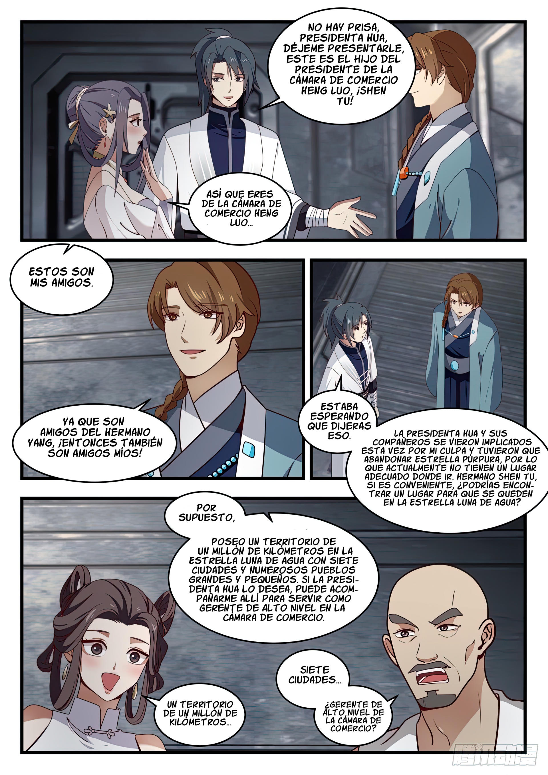 Martial Peak Capitulo 1523 página 3