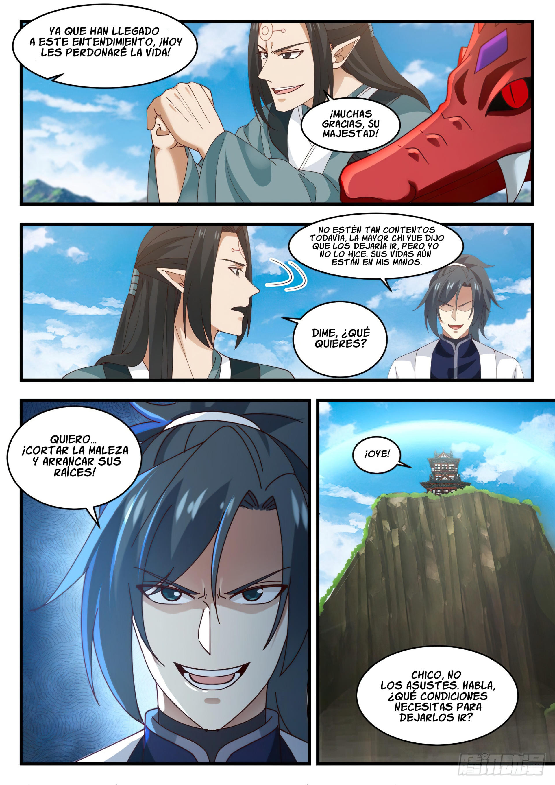 Martial Peak Capitulo 1528 página 10