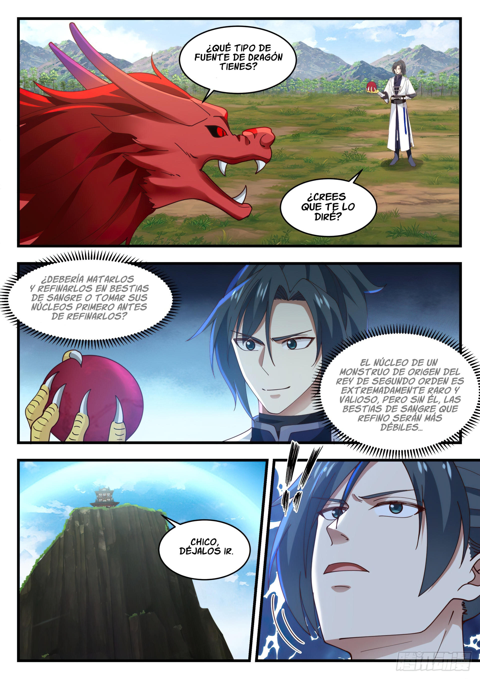 Martial Peak Capitulo 1528 página 8