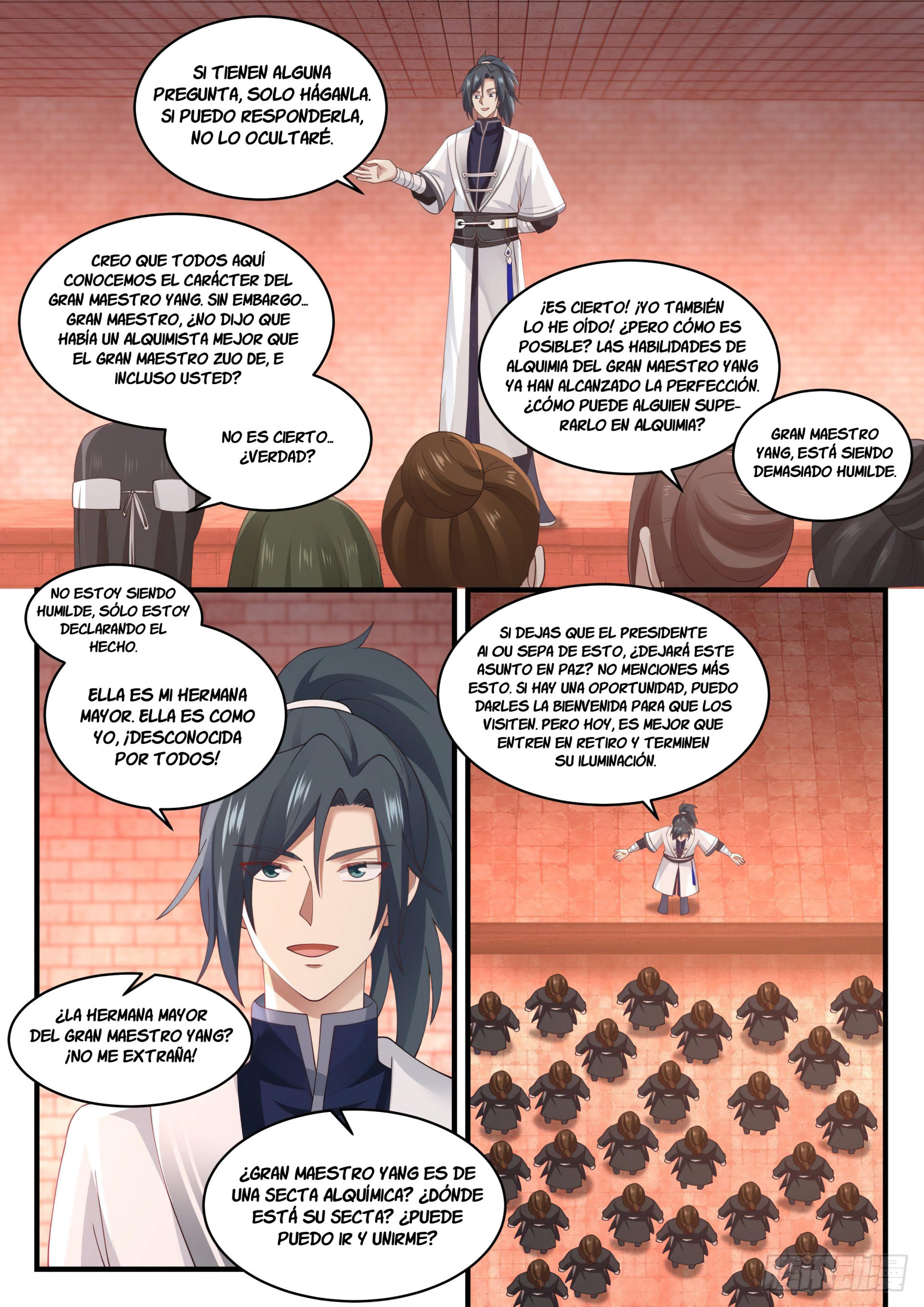 Martial Peak Capitulo 1543 página 3